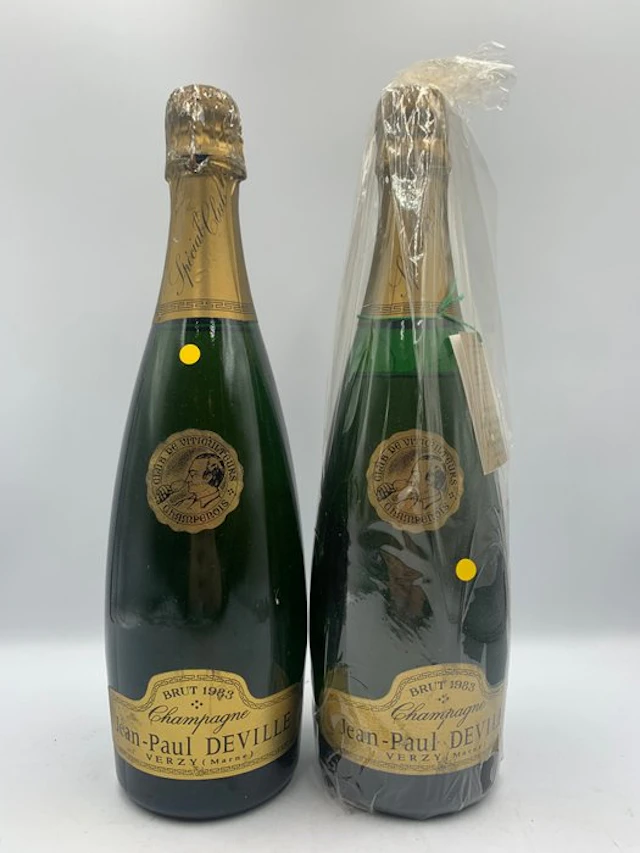 1983 Jean-Paul Deville - Champagne Brut - 2 Bottles (0.75L)