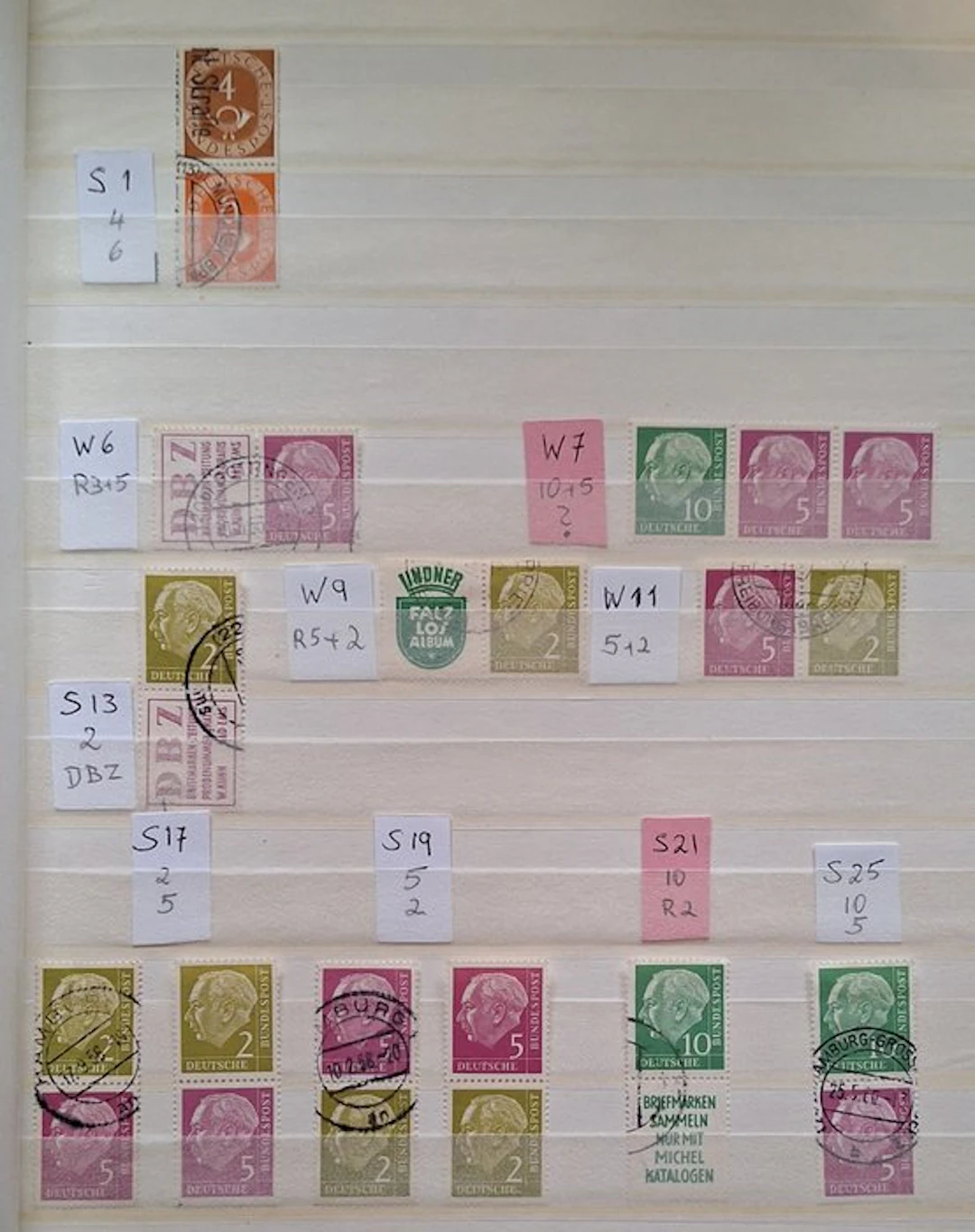 Germany 1951/2000 - BRD - Germany vertical and horizontal compression