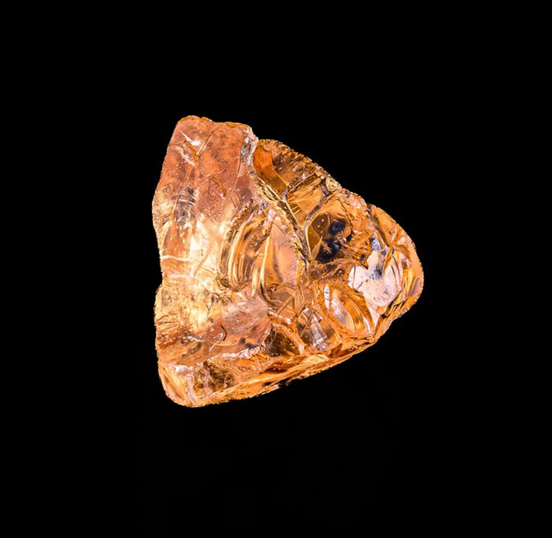 EXCEPTIONAL ORANGE SAPPHIRE - GEM QUALITY SRI LANKA...