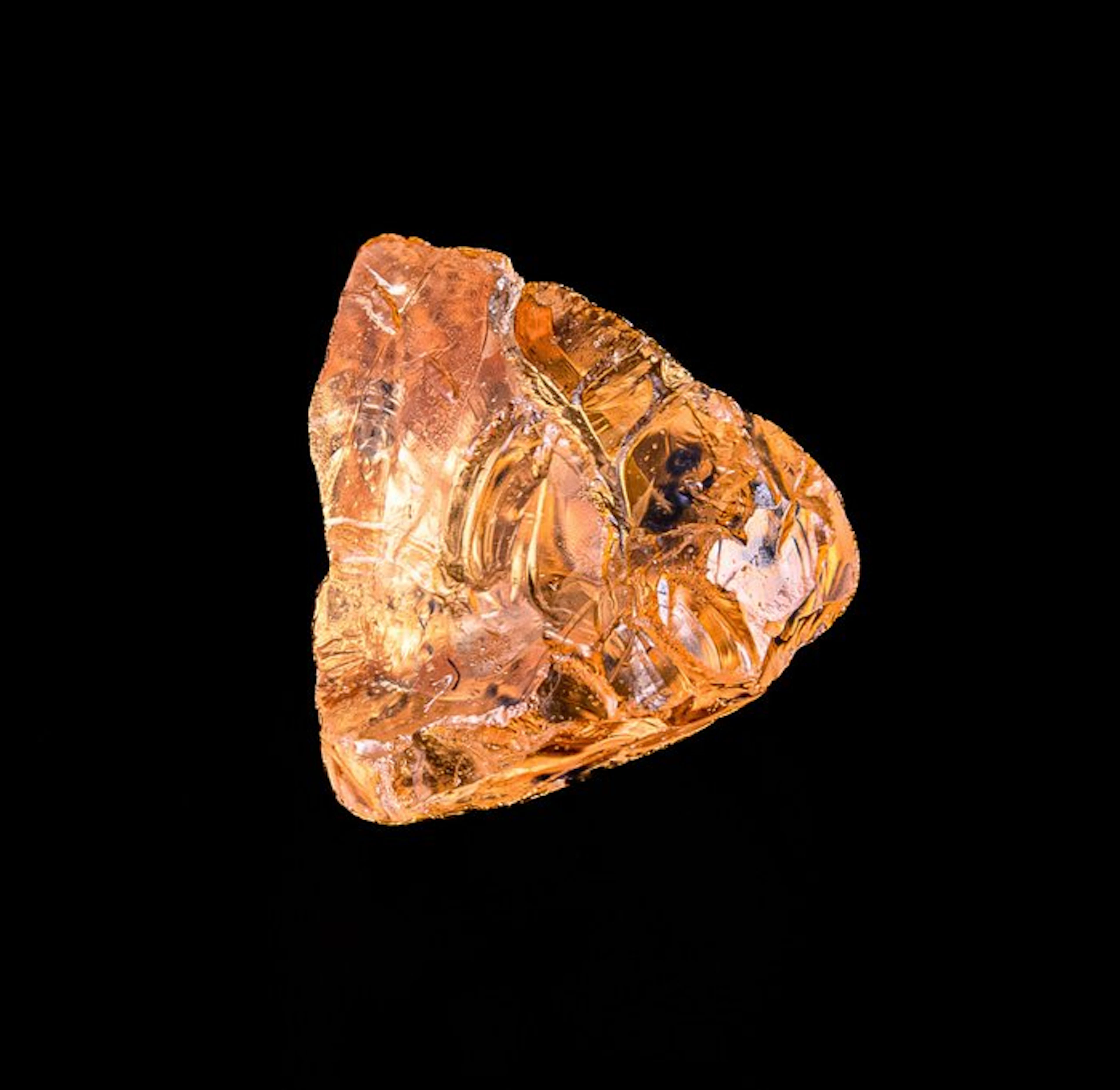 EXCEPTIONAL ORANGE SAPPHIRE - GEM QUALITY SRI LANKA...