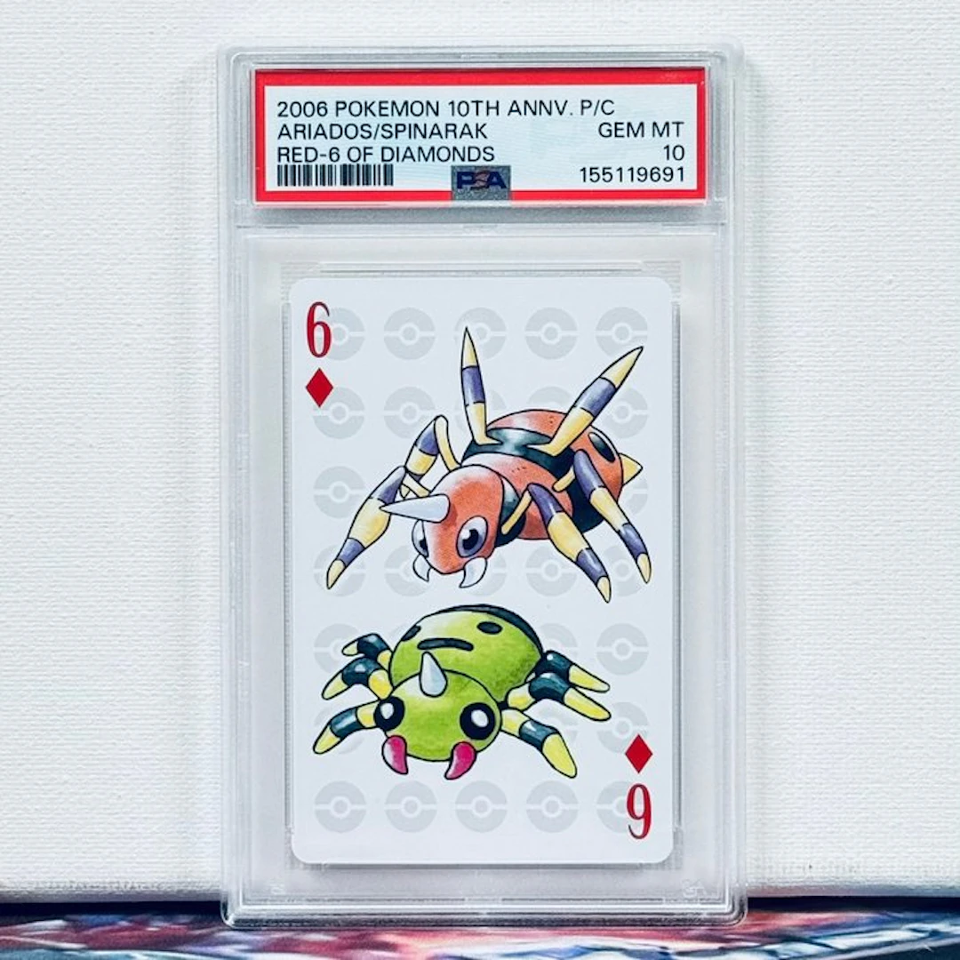 Pokémon Graded card - ARIADOS/SPINARAK 2006 POKEMON 10TH ANNV