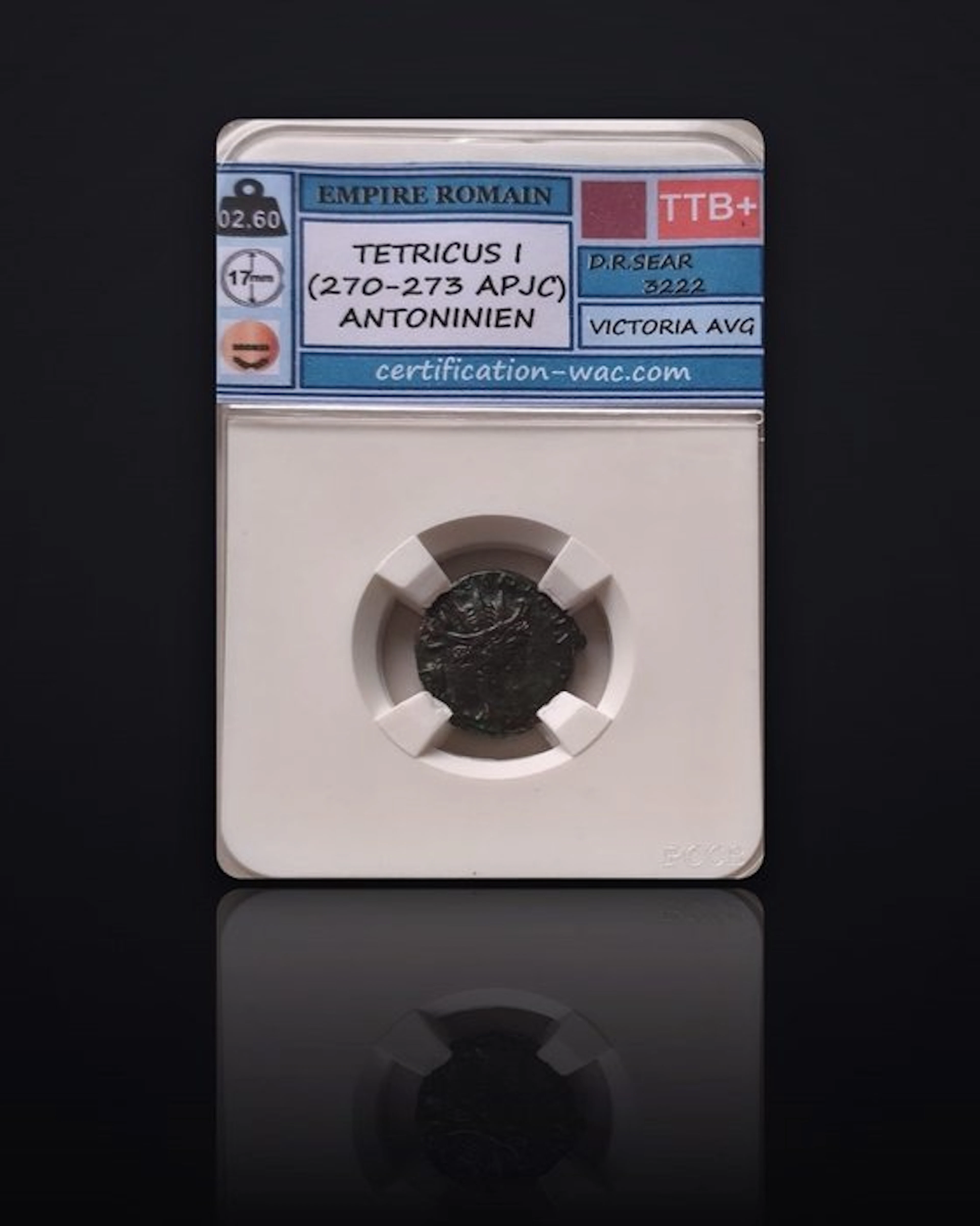 Roman Empire. Tetricus I (AD 271-274). Antoninianus (No reserve price)