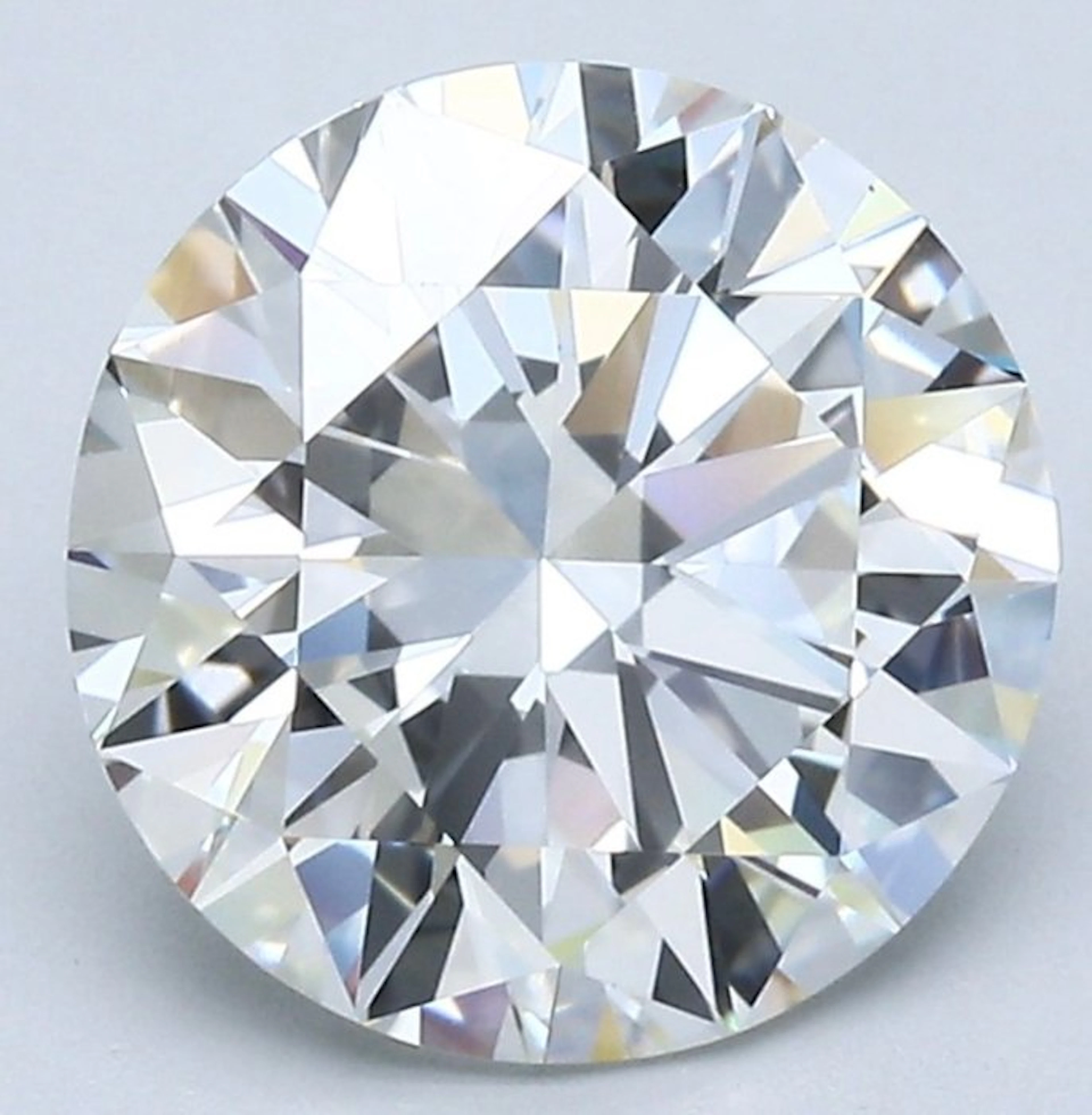 1 pcs Diamond (Natural) - 3.00 ct - Round - F - VVS1...