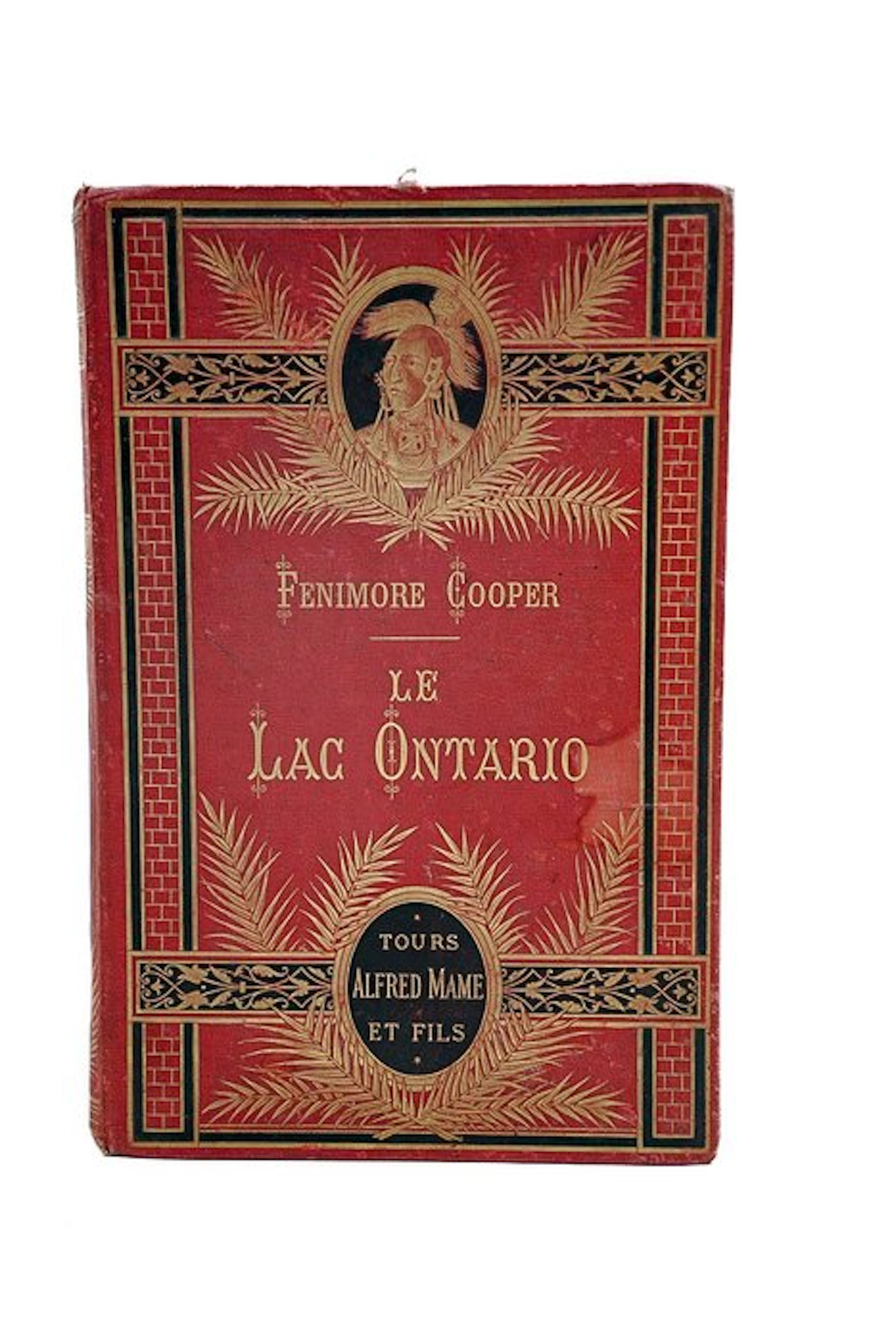 Fenimore Cooper & A. J. Hubert / Brun et Mouchot - Le Lac Ontario - 1886