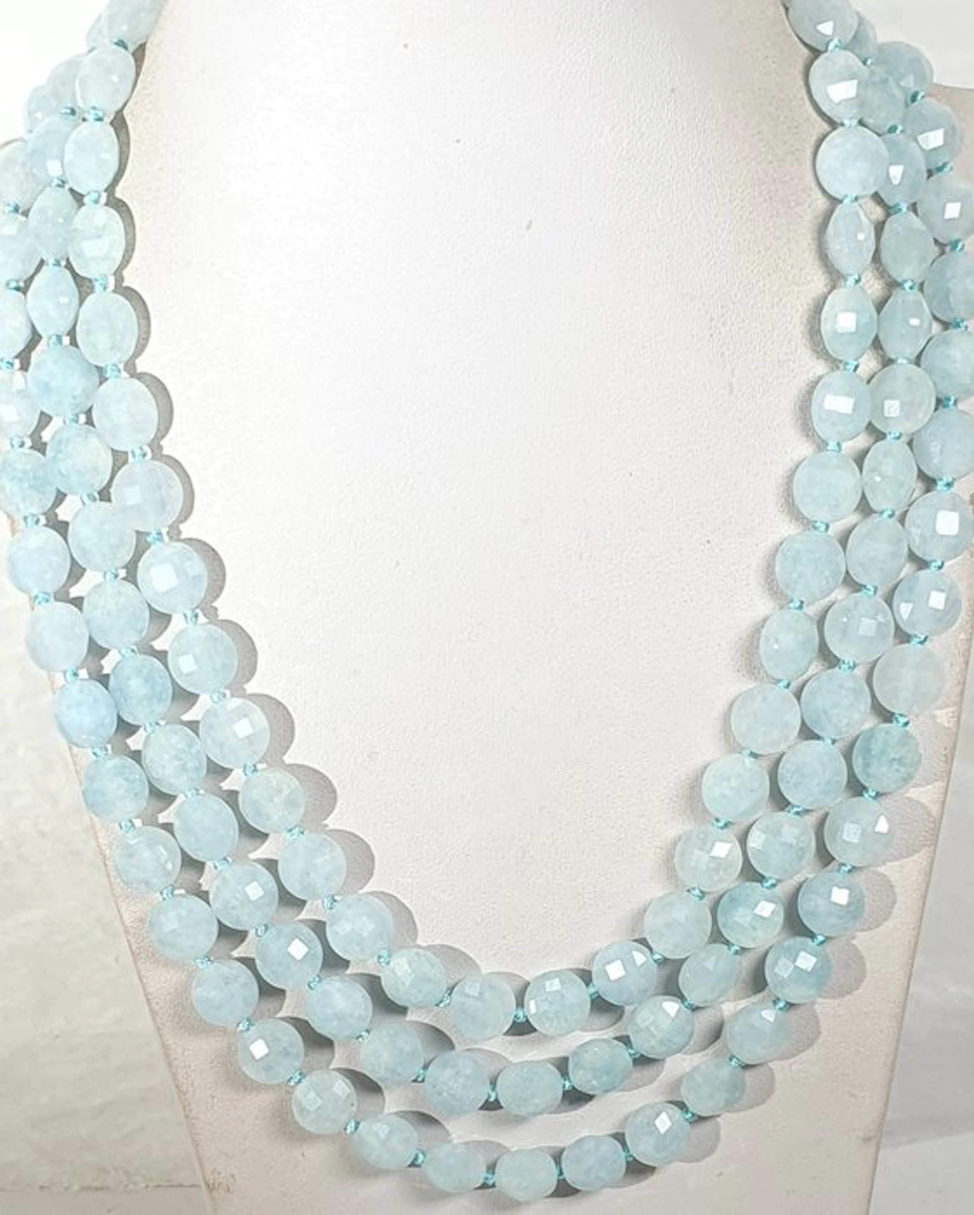 Faceted Aquamarine from Brazil - Symbolism of Purity and...