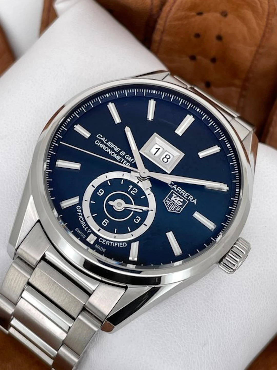TAG Heuer - Carrera Calibre 8 GMT Chronometer Automatic...