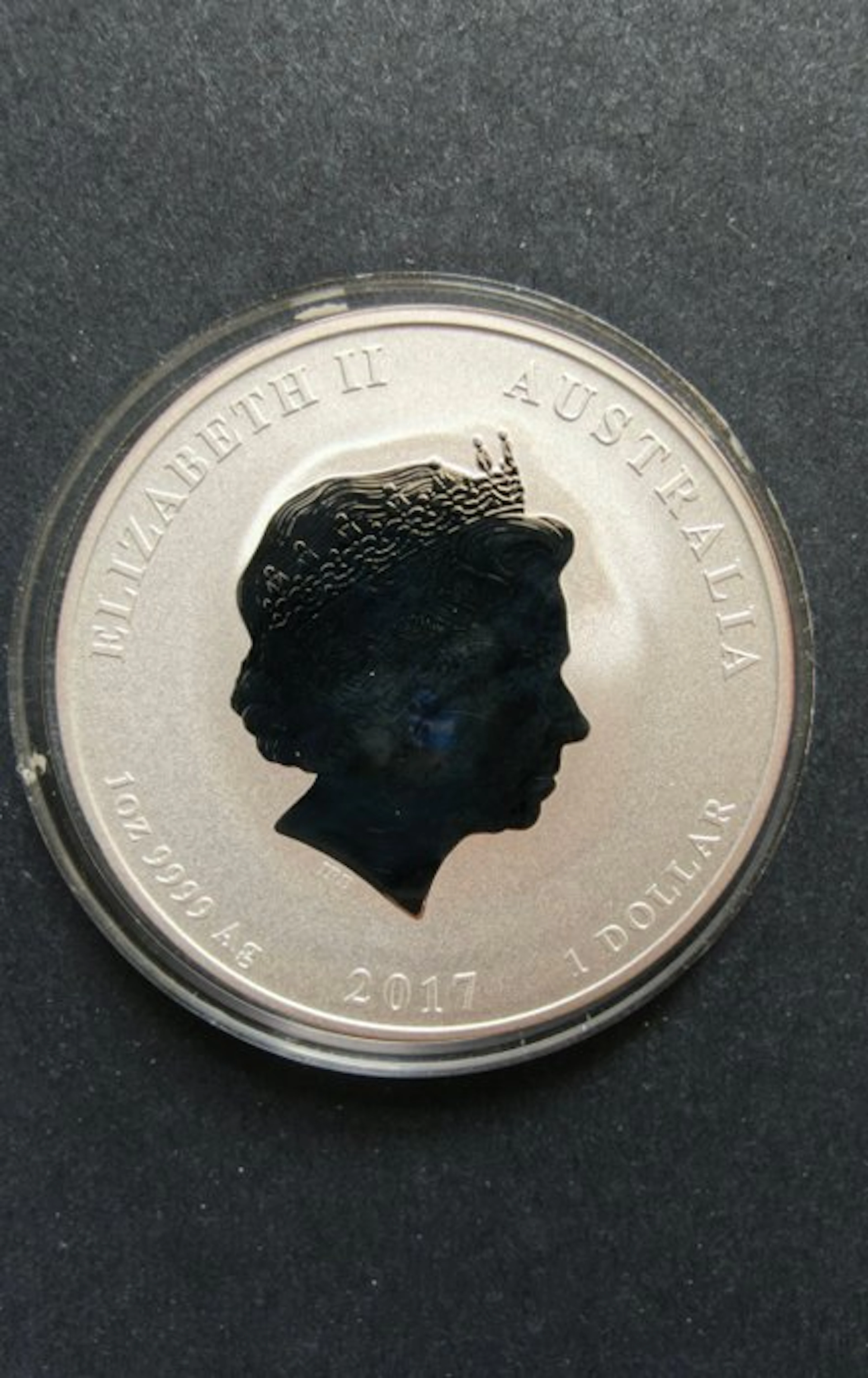 Australia. 1 Dollar 2017 Elizabeth II - 1oz 0.999 silver (No reserve price)