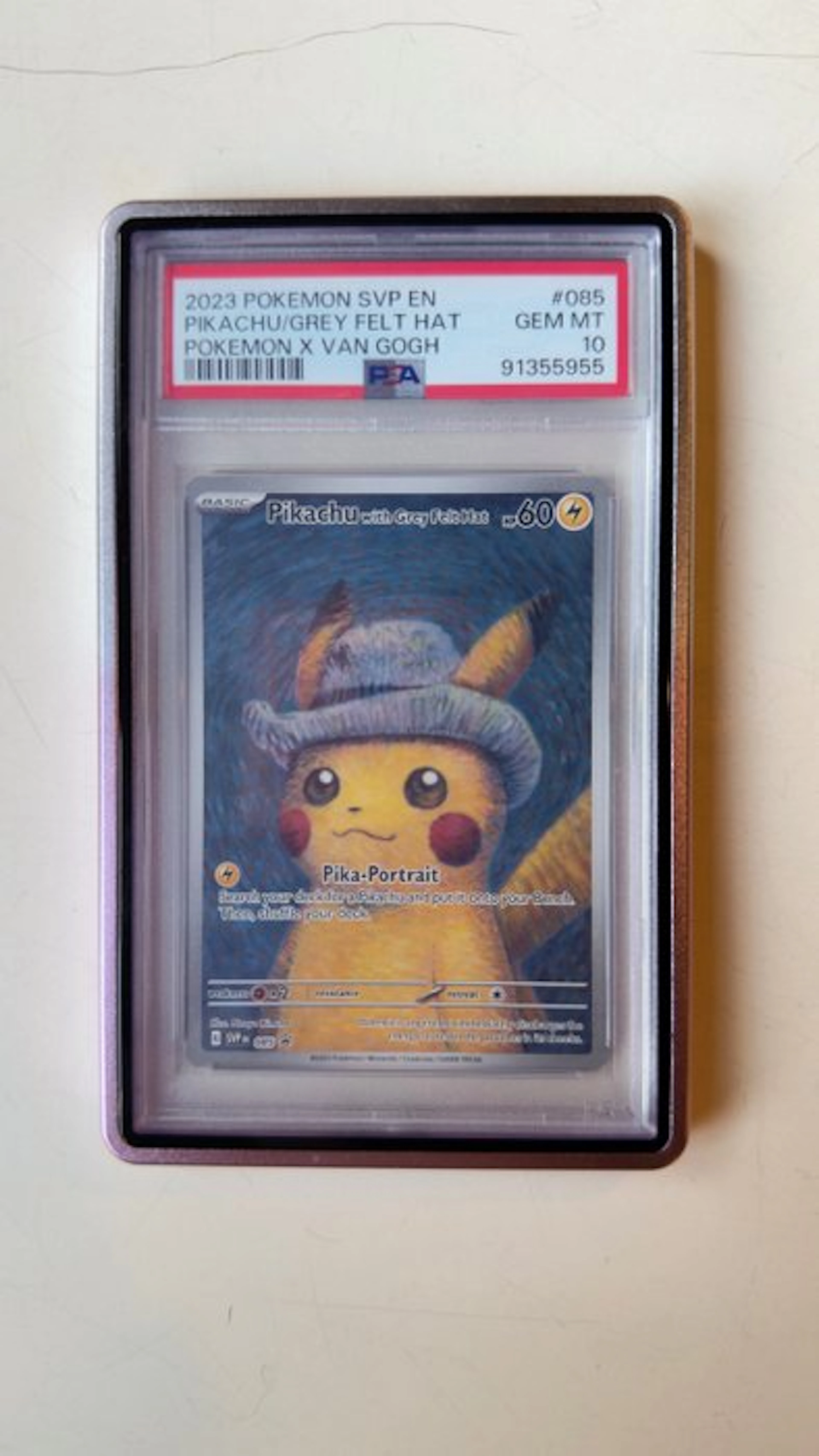 Pokémon - 1 Graded card - Pikachu #085 Promo card, Foil - PSA 10