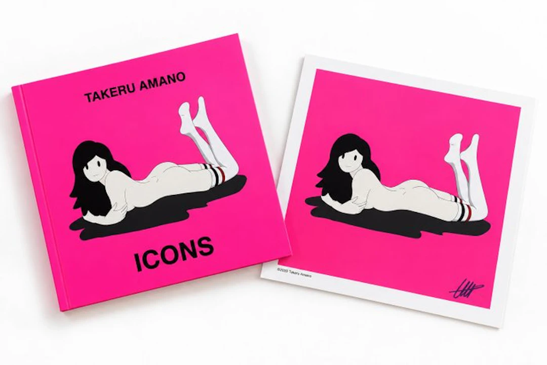 Takeru Amano (1977) - Pink Venus Icons + limited edition numbered Art Book