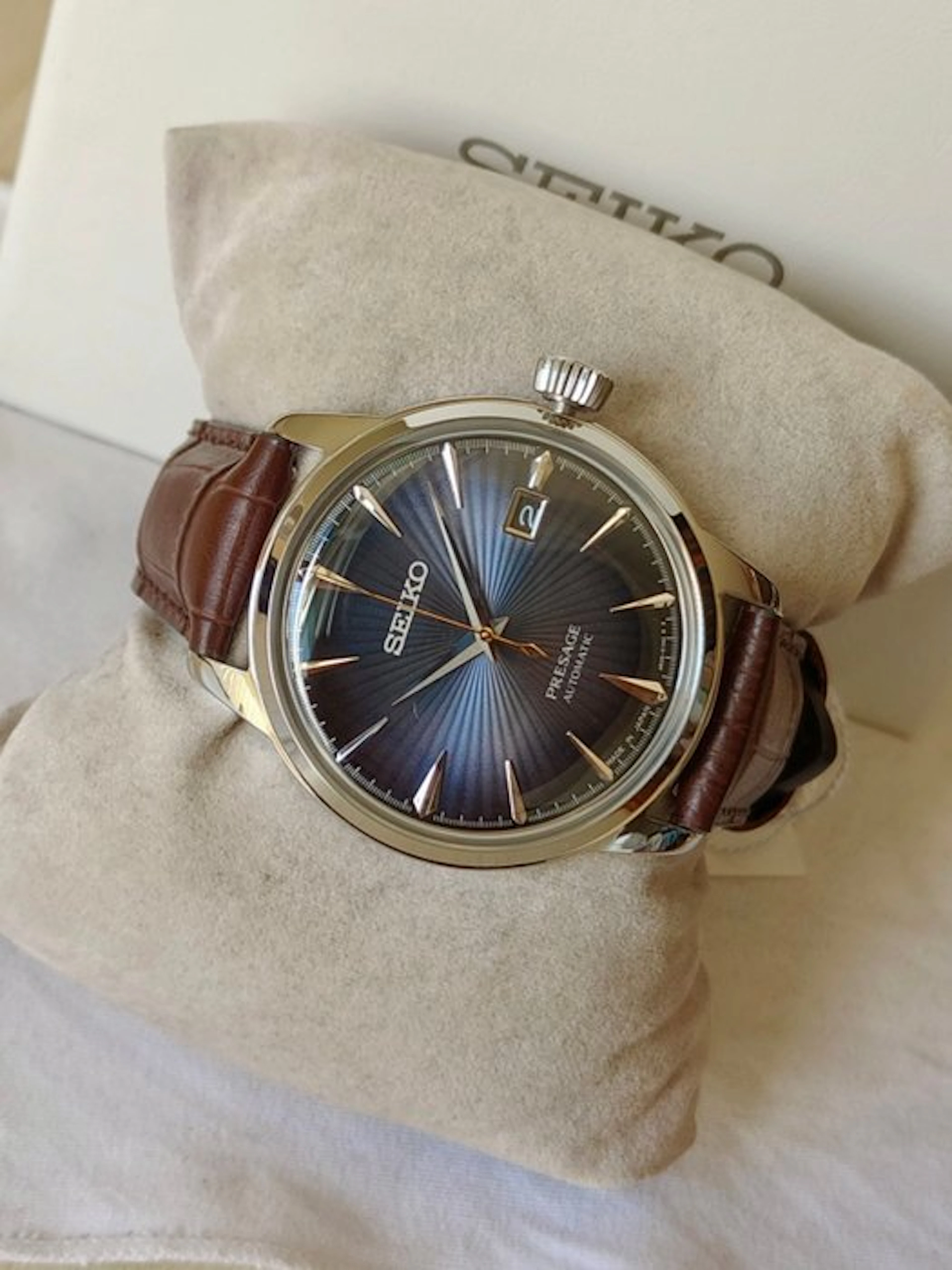 Seiko - Presage Cocktail Time Blue - No reserve price...