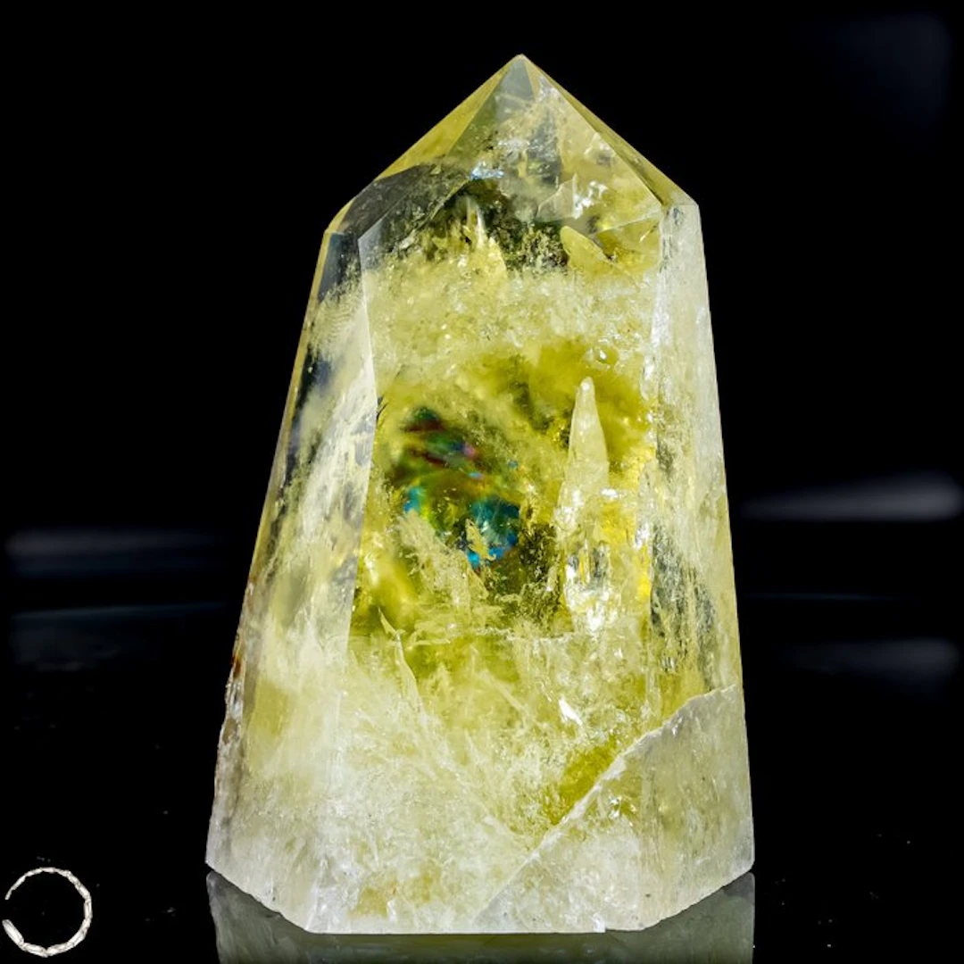 First Quality Citrine Crystal- 394.61 g