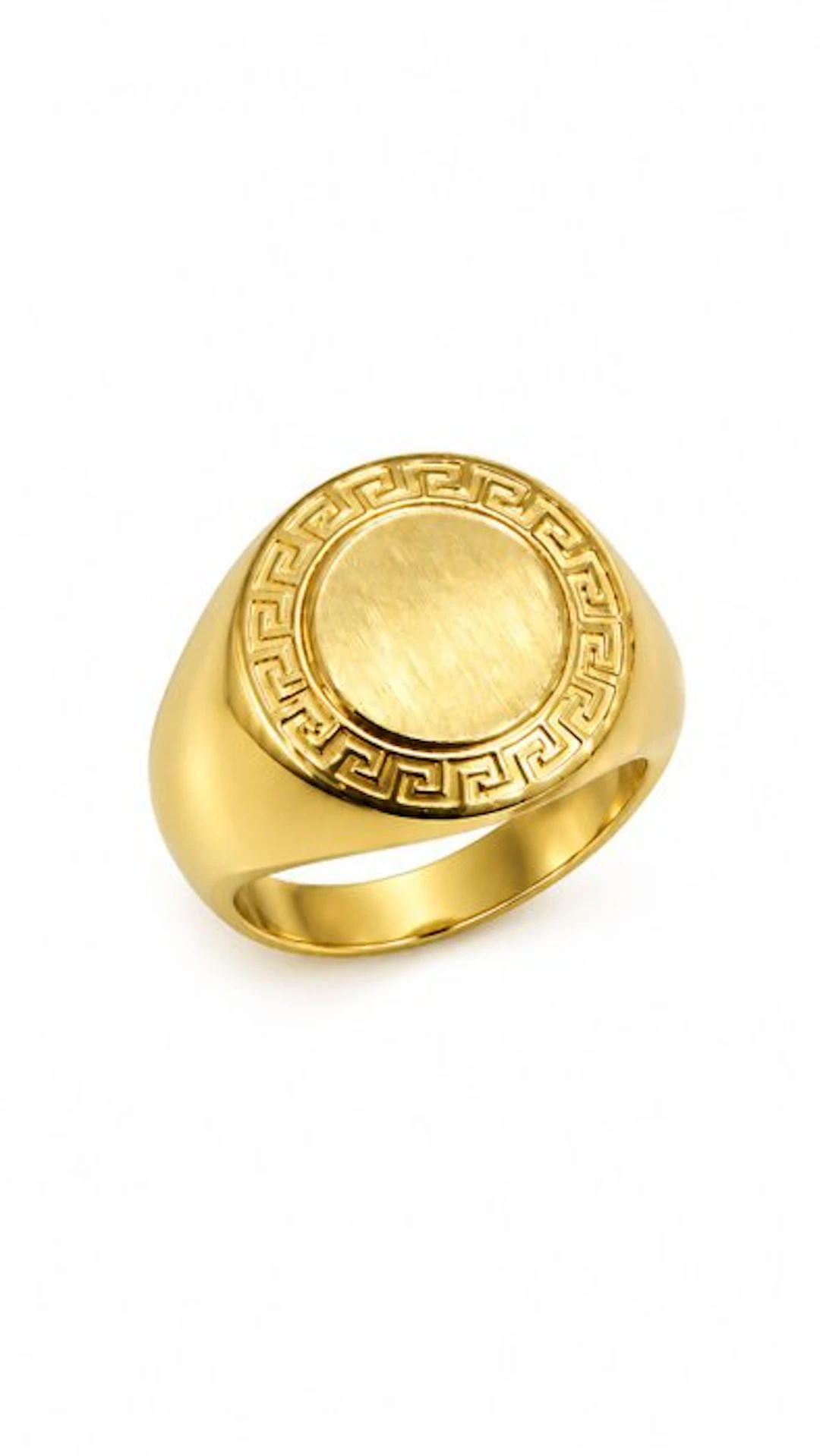 Ring - 9 kt. Yellow gold - Ring size 22 4.5/4.6 g