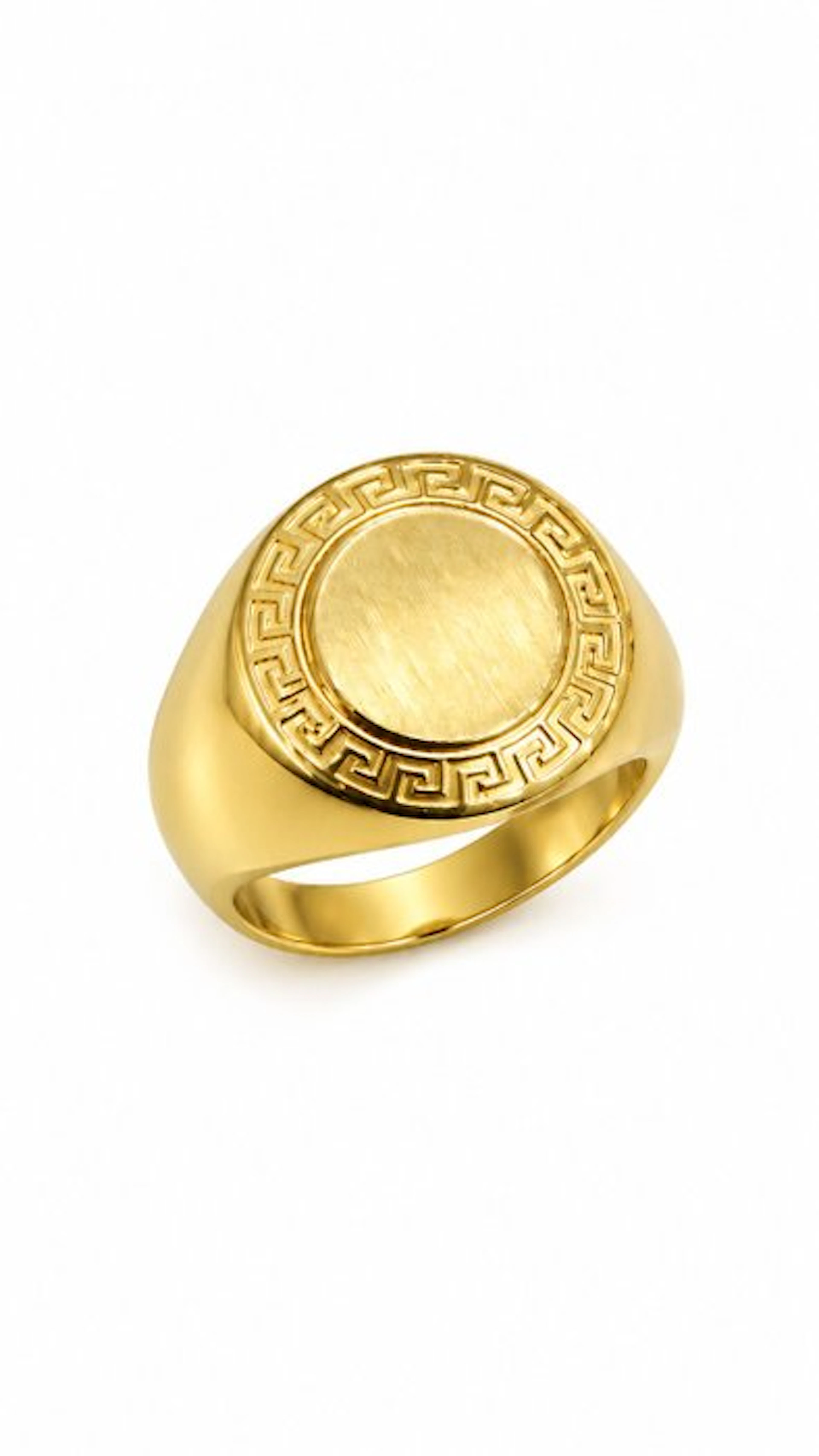 Ring - 9 kt. Yellow gold - Ring size 22 4.5/4.6 g