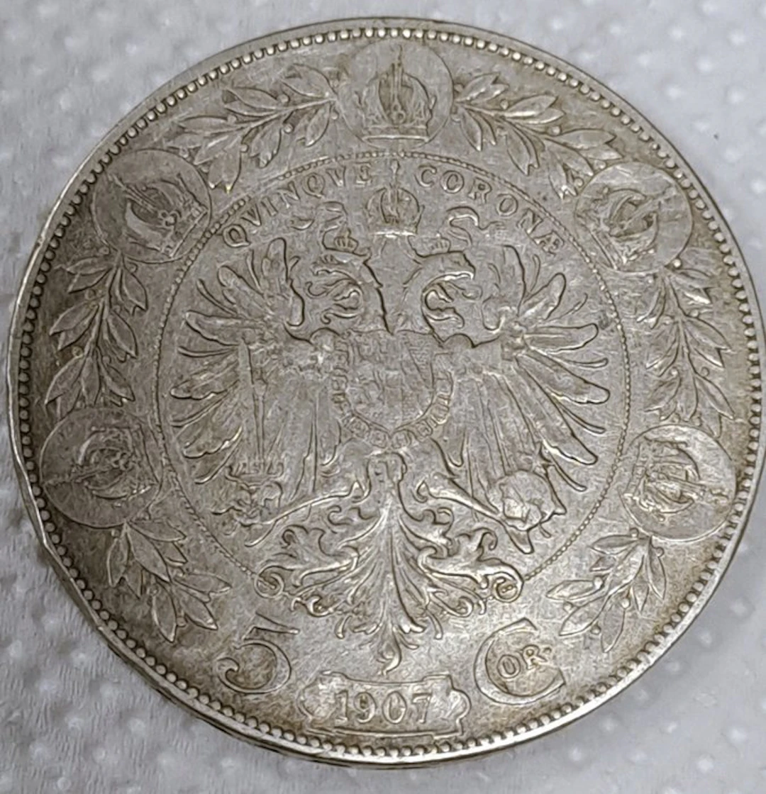 Austria. Franz Joseph I. 5 Corona 1907 (No reserve price)