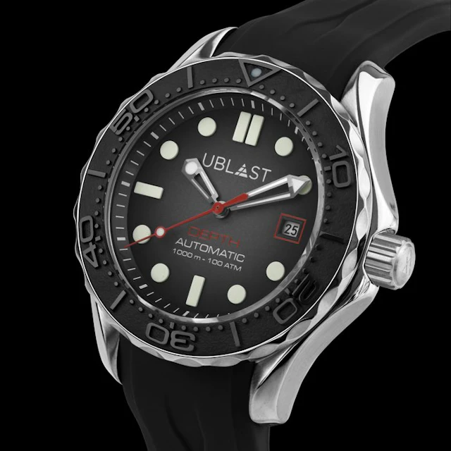 Ublast - Depth - Professional Diver 100 ATM - Helium...