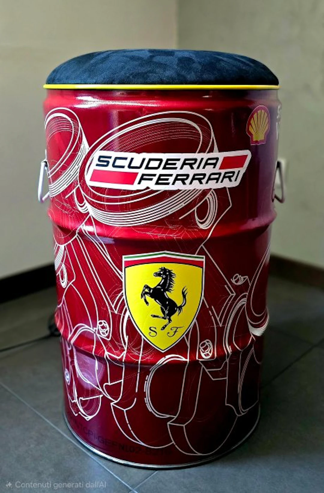 Artwork - Ferrari - Racing Barrel - 2000