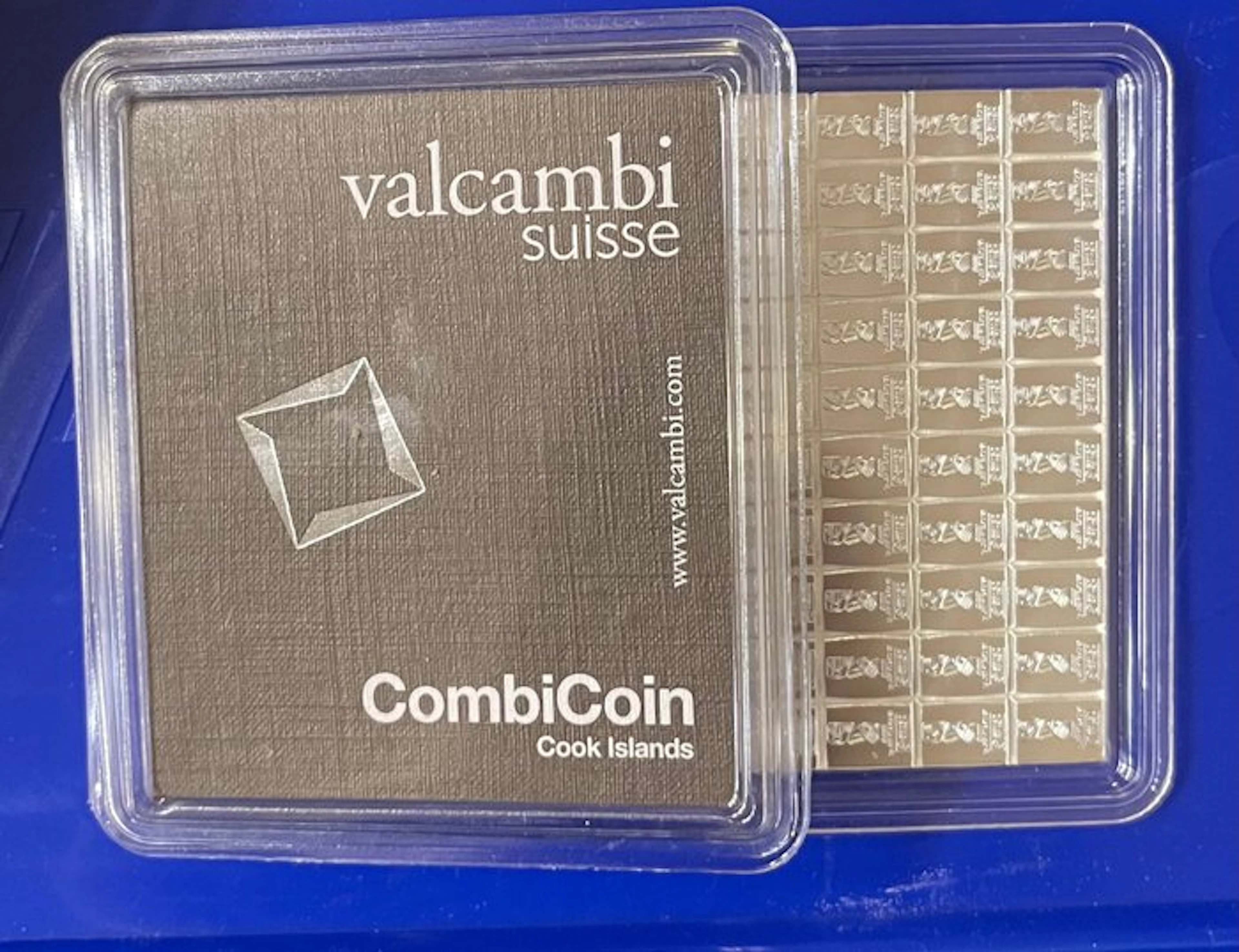 100 grams - Silver .999 - Valcambi