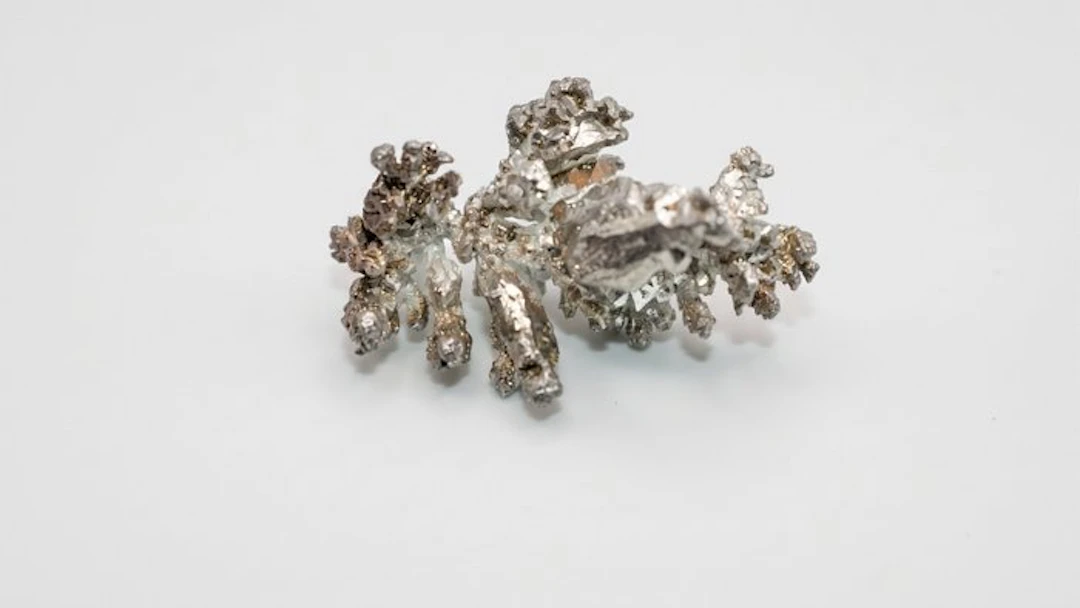Silver Crystal - Width: 3.4 cm- 14.7 g - (1)