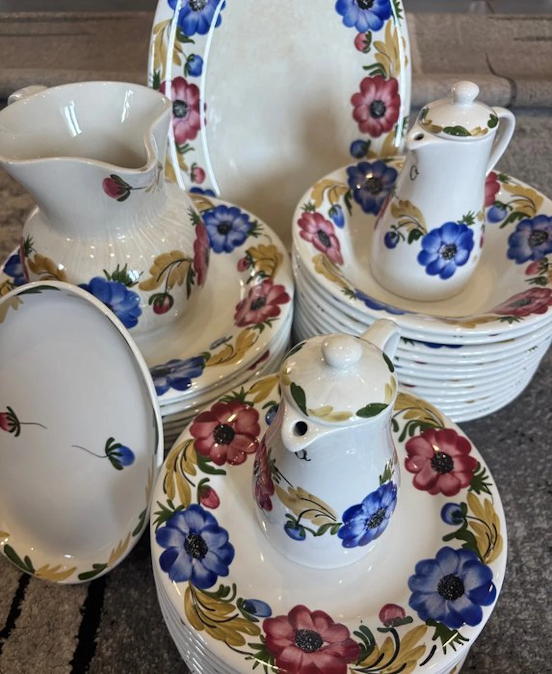 Richard Ginori - Dinner set for 12 (41) - Ceramic