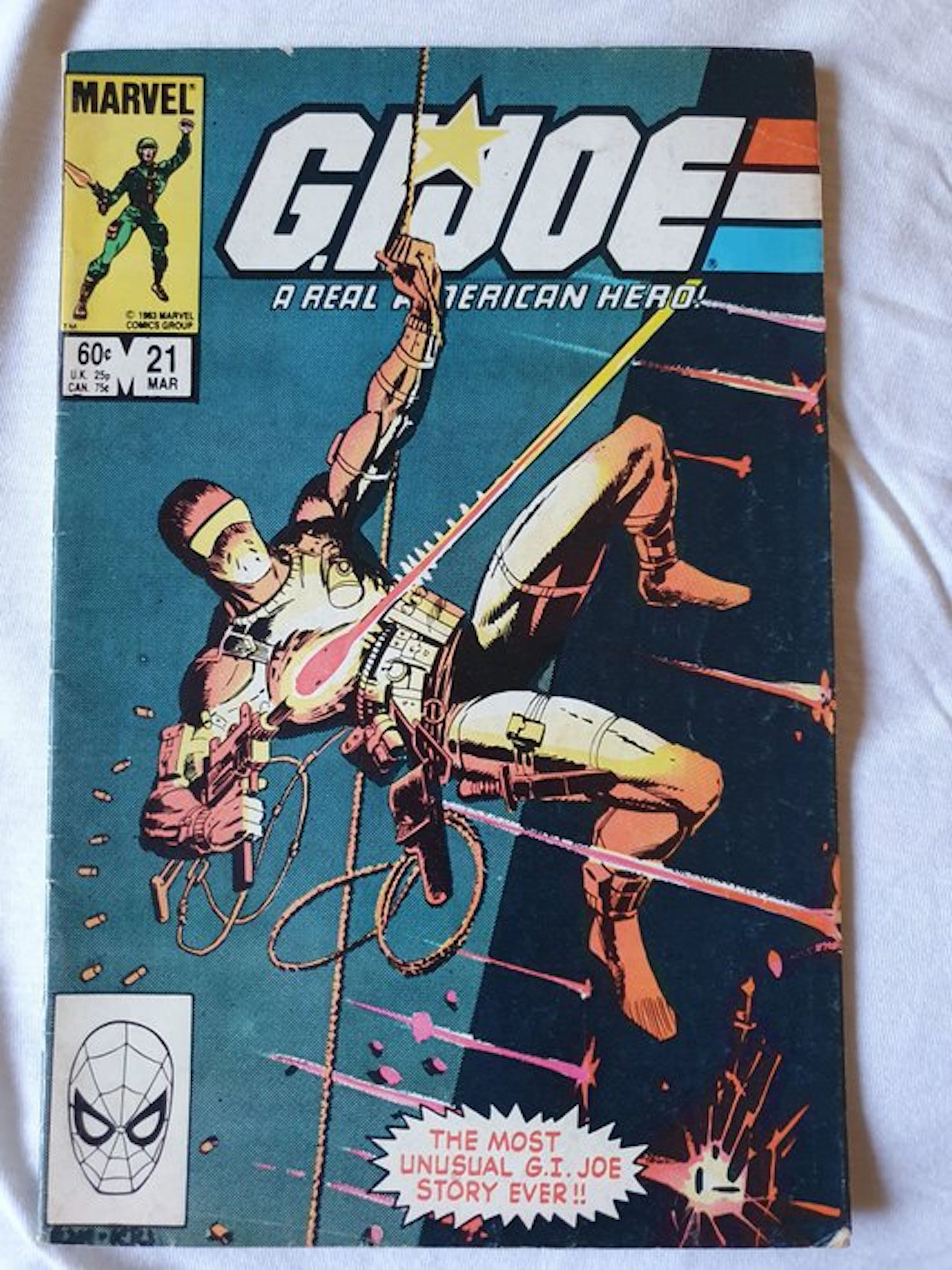 G.I. Joe - a real american hero#21-1º St appearance Storm...