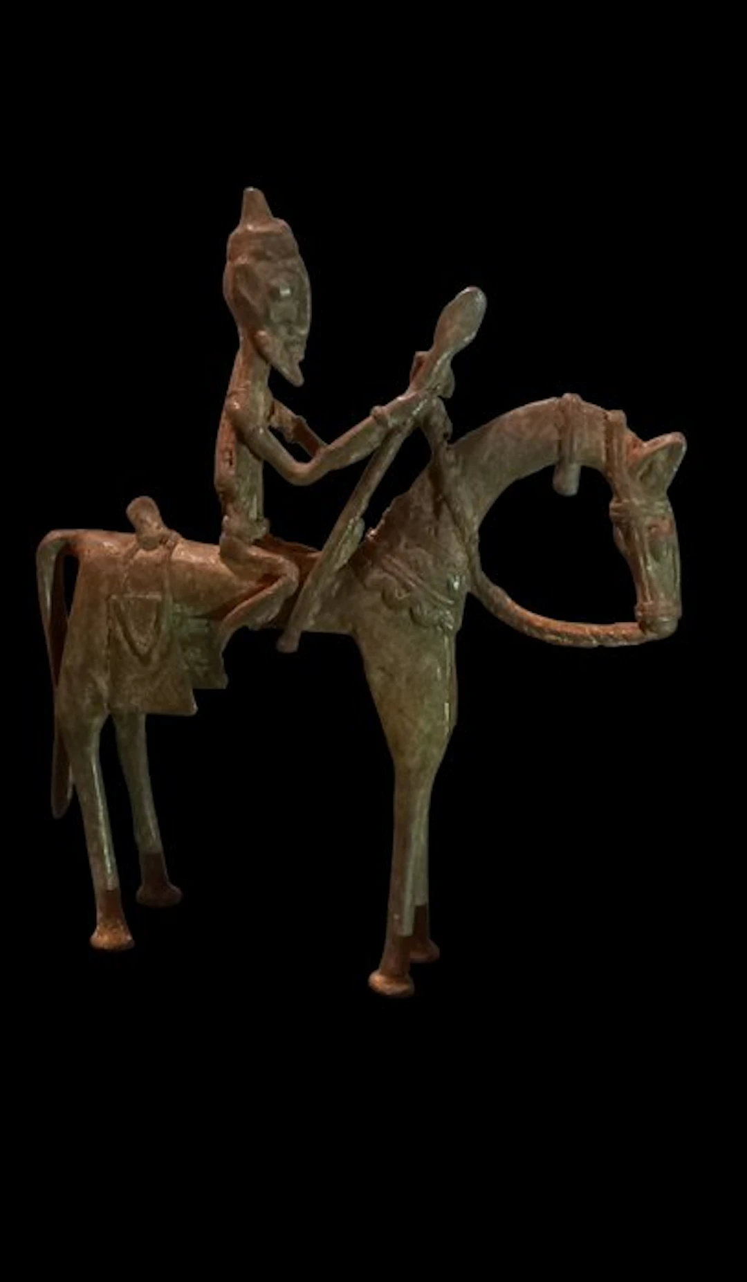 Dogon rider - Dogon rider (25x21x5 cm, 850 g) - Mali (No reserve price)