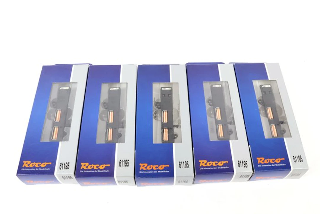 Roco H0 - 61195 - Model train tracks (5) - Five geoLine turnout drives