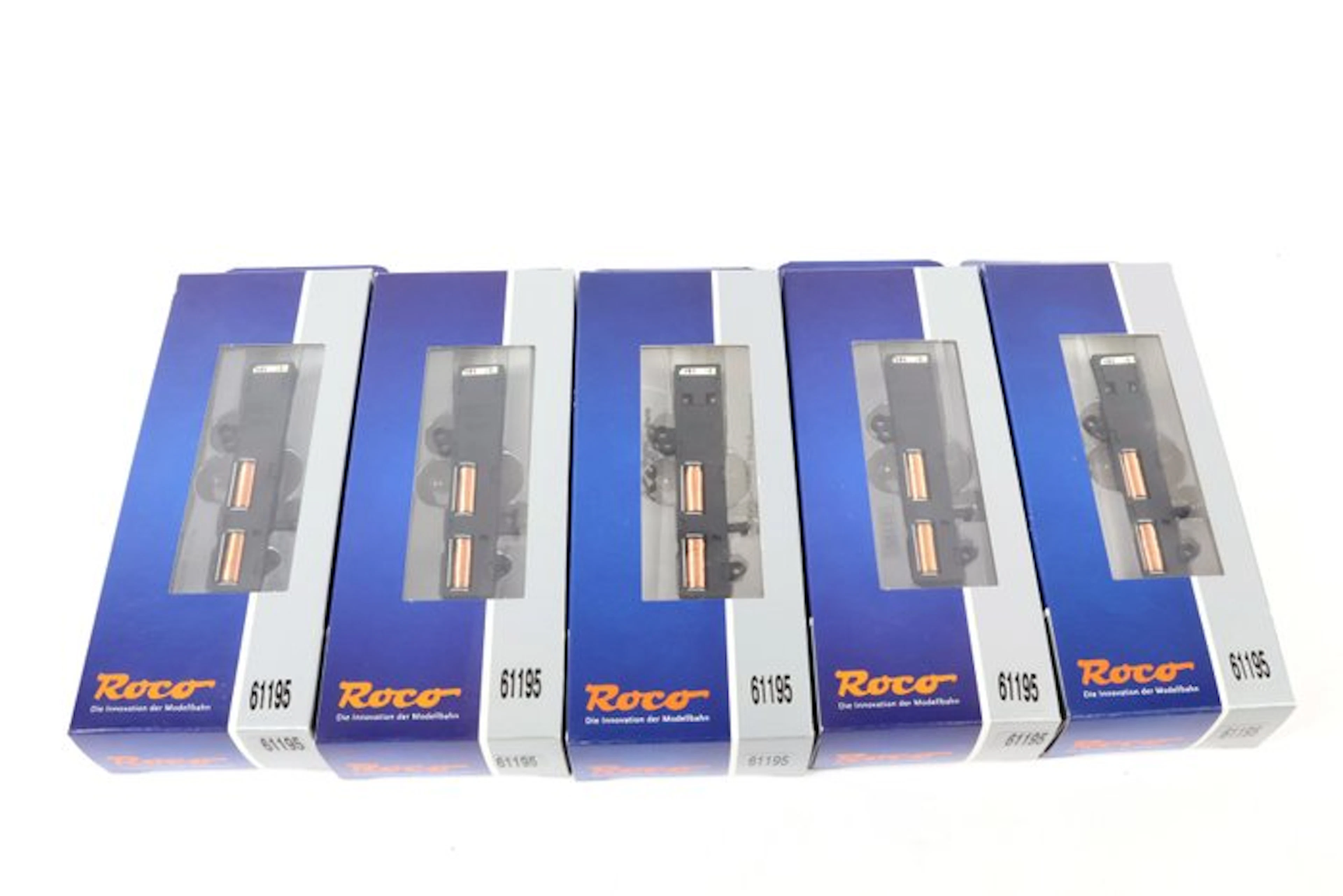 Roco H0 - 61195 - Model train tracks (5) - Five geoLine turnout drives