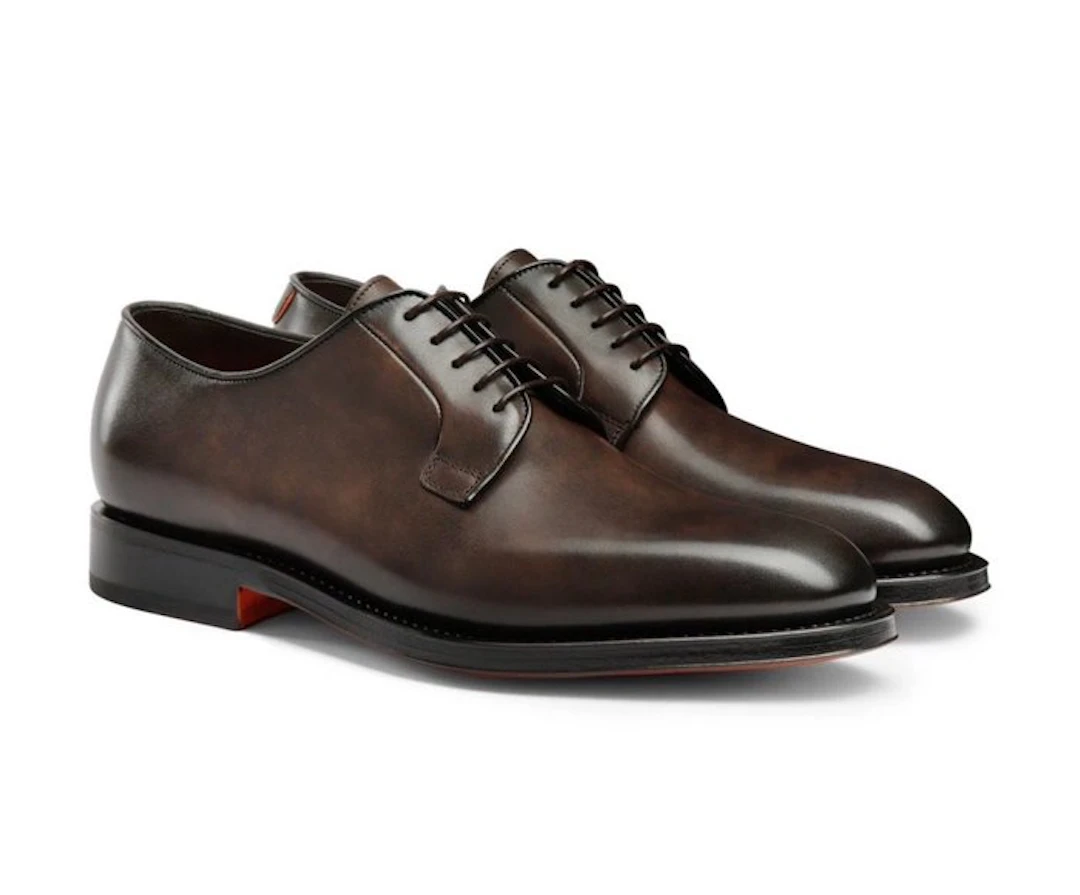 Santoni - Lace-up shoes - Size: EU 44 - New in box