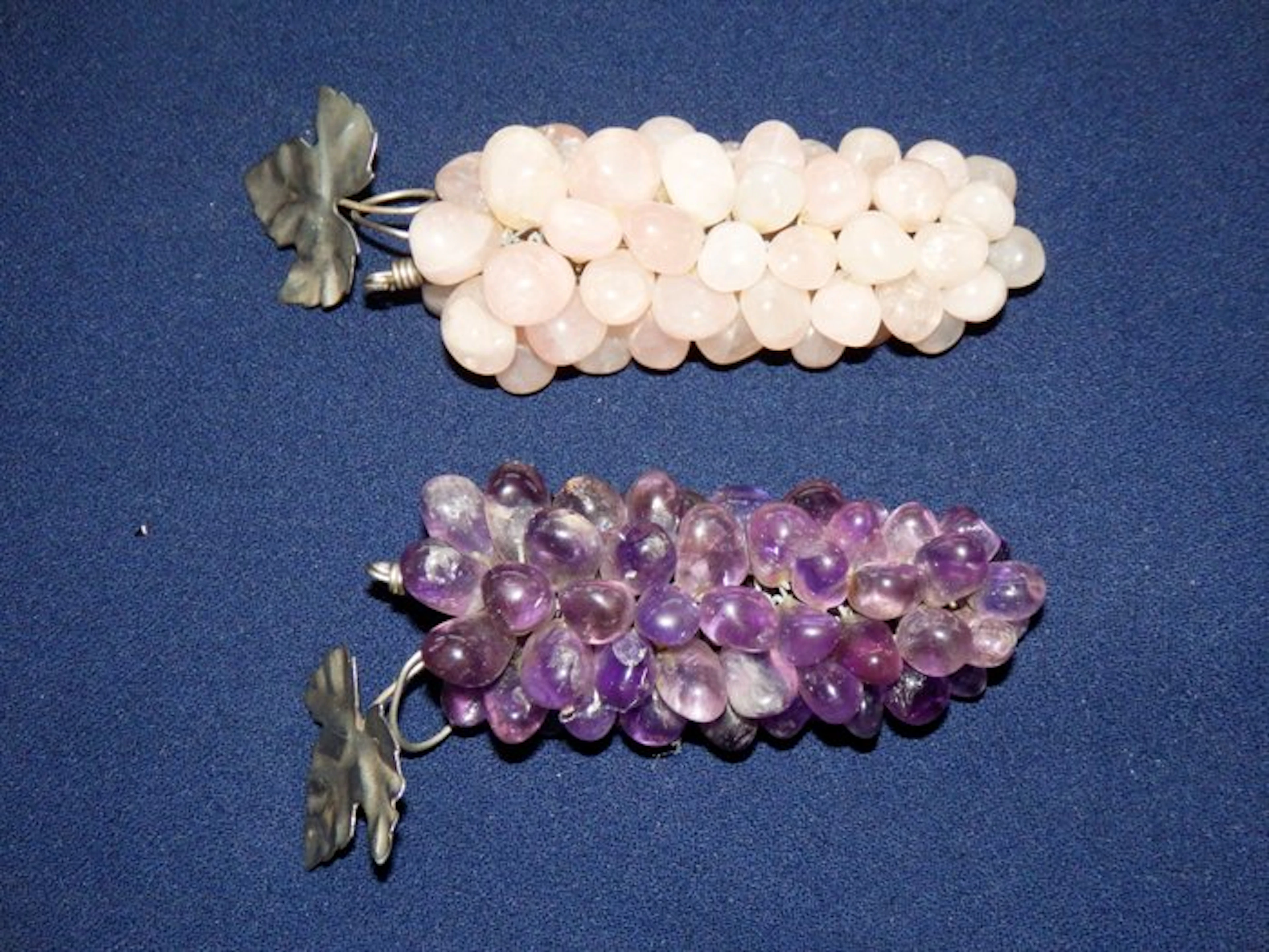 Amethyst 2 small Bunch of grapes consisting of Amethyst...