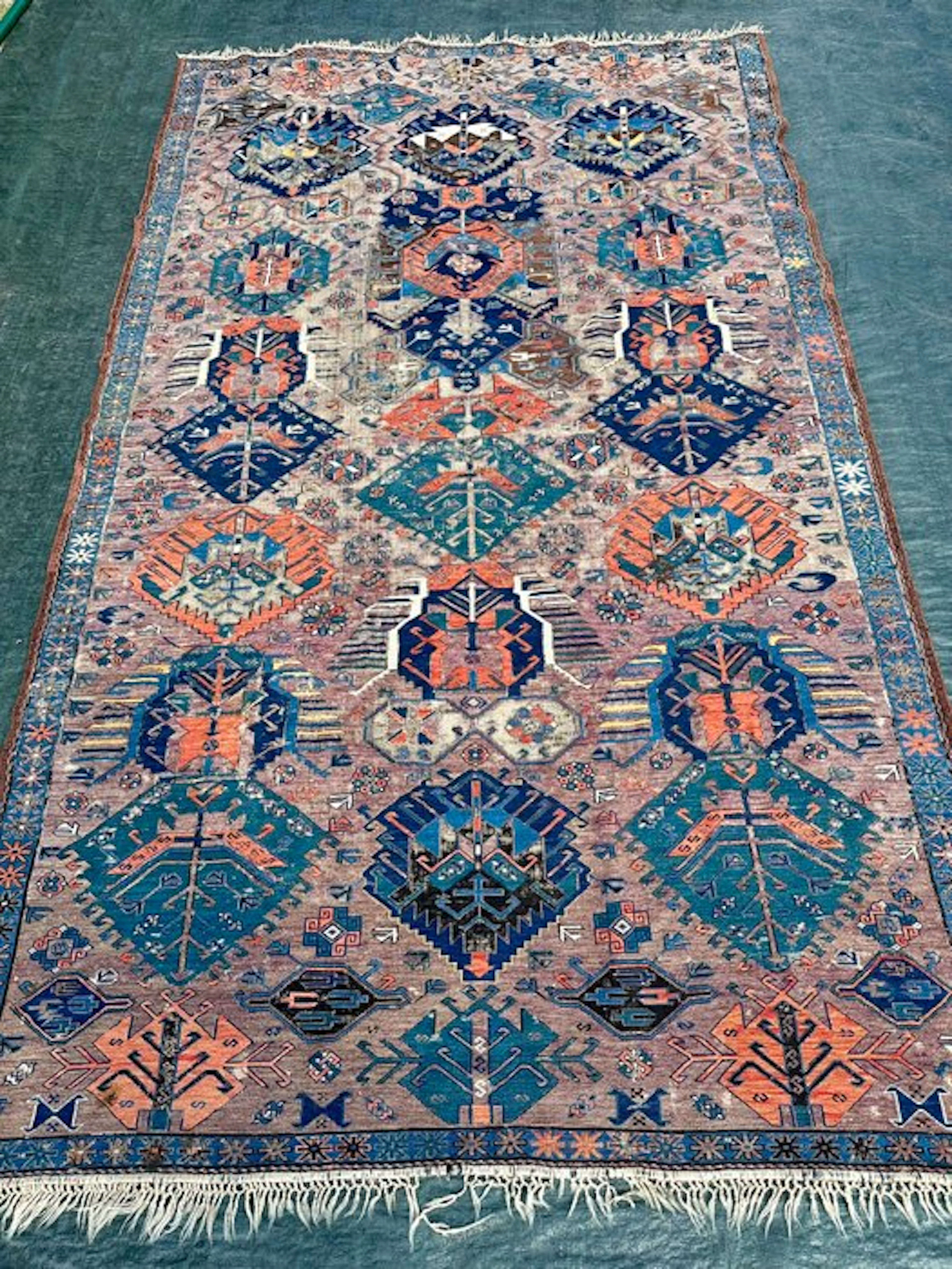 Ancient Sumakh Kilim from the Caucasus - Collectible - Carpet - 291 cm - 174 cm