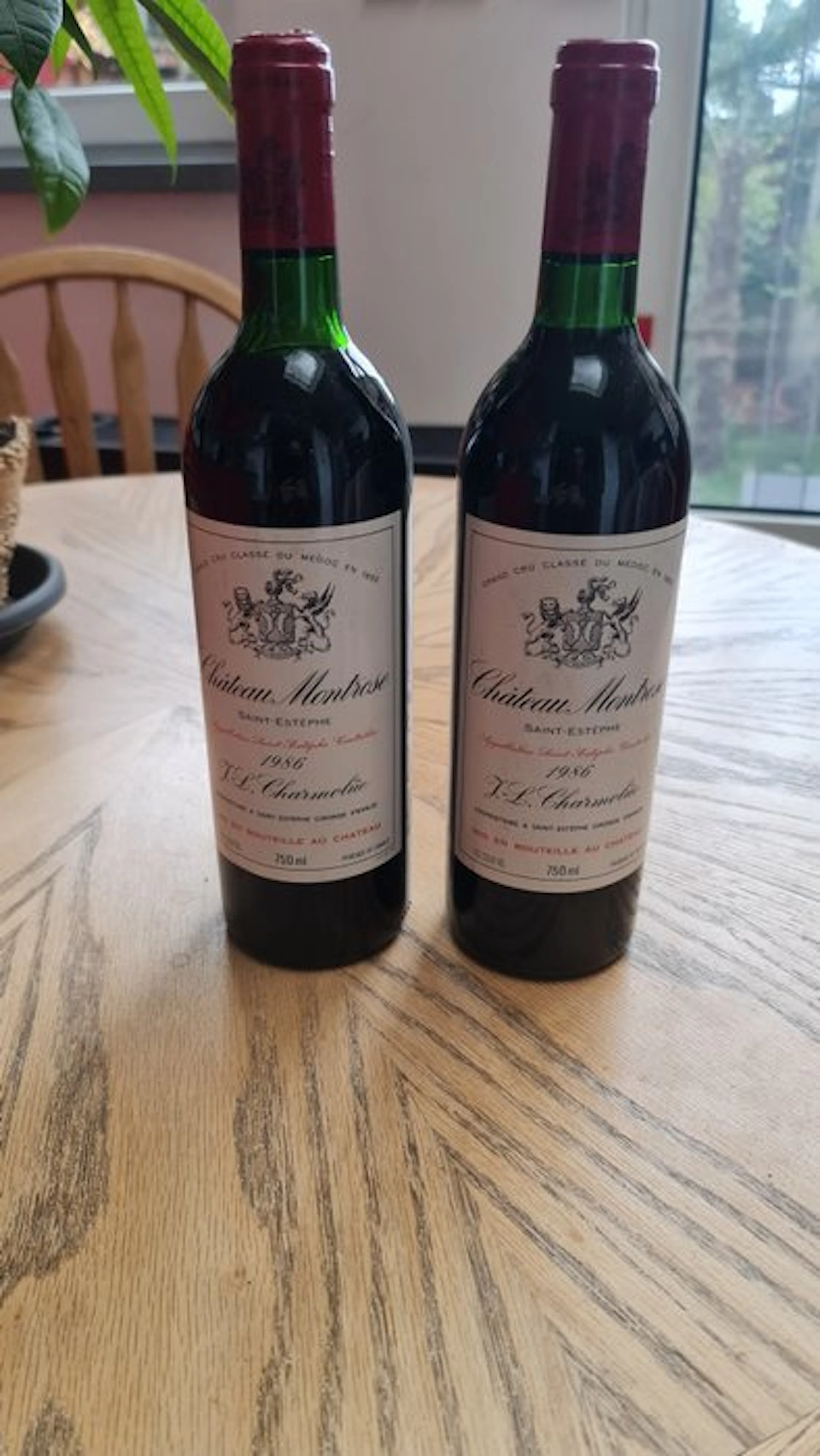 1986 Château Montrose - Saint-Estèphe 2ème Grand Cru Classé - 2 Bottles (0.75L)