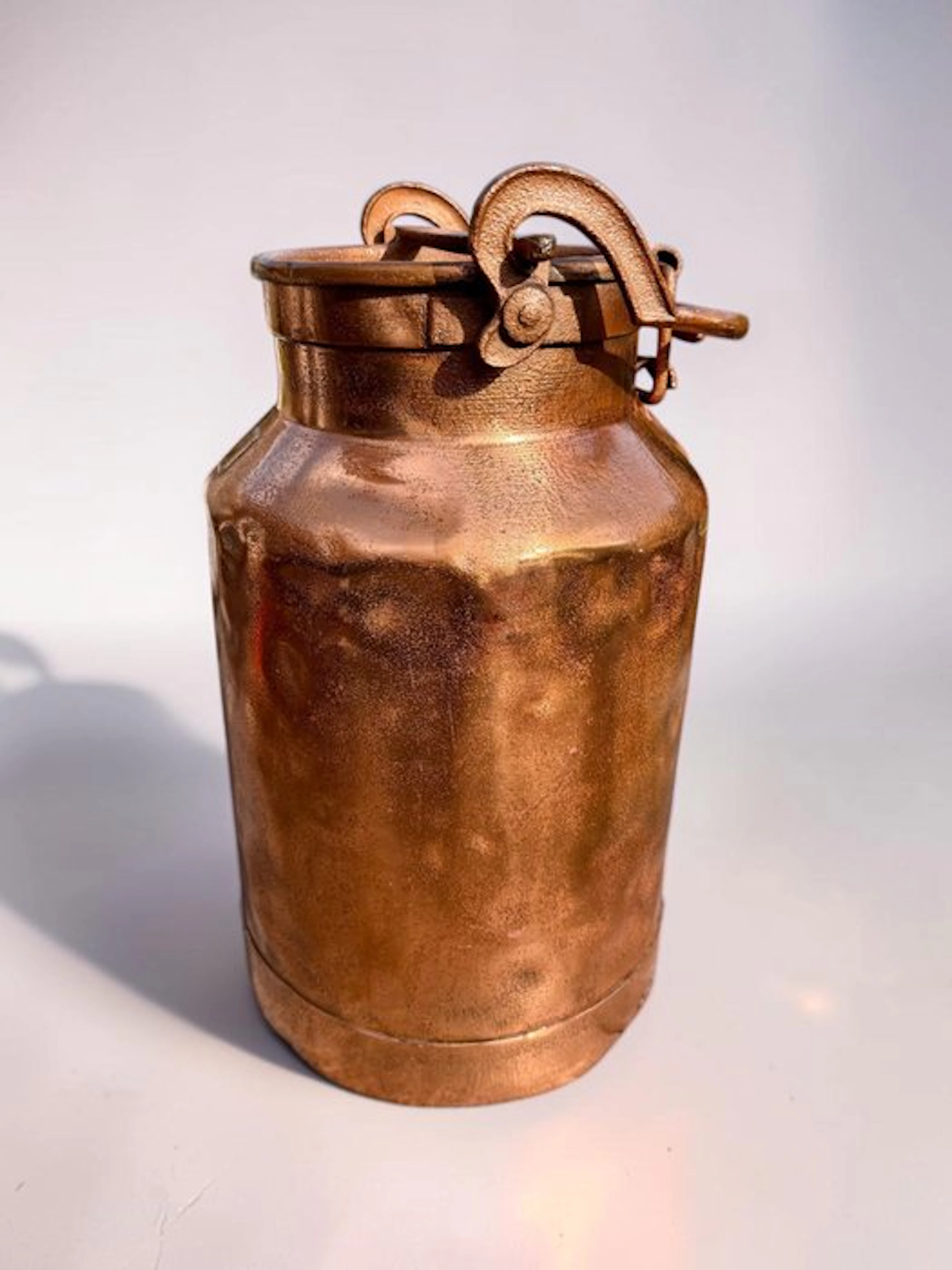 Milk jug - Copper, Iron - 1870s France H52,5cm/ 9Kg
