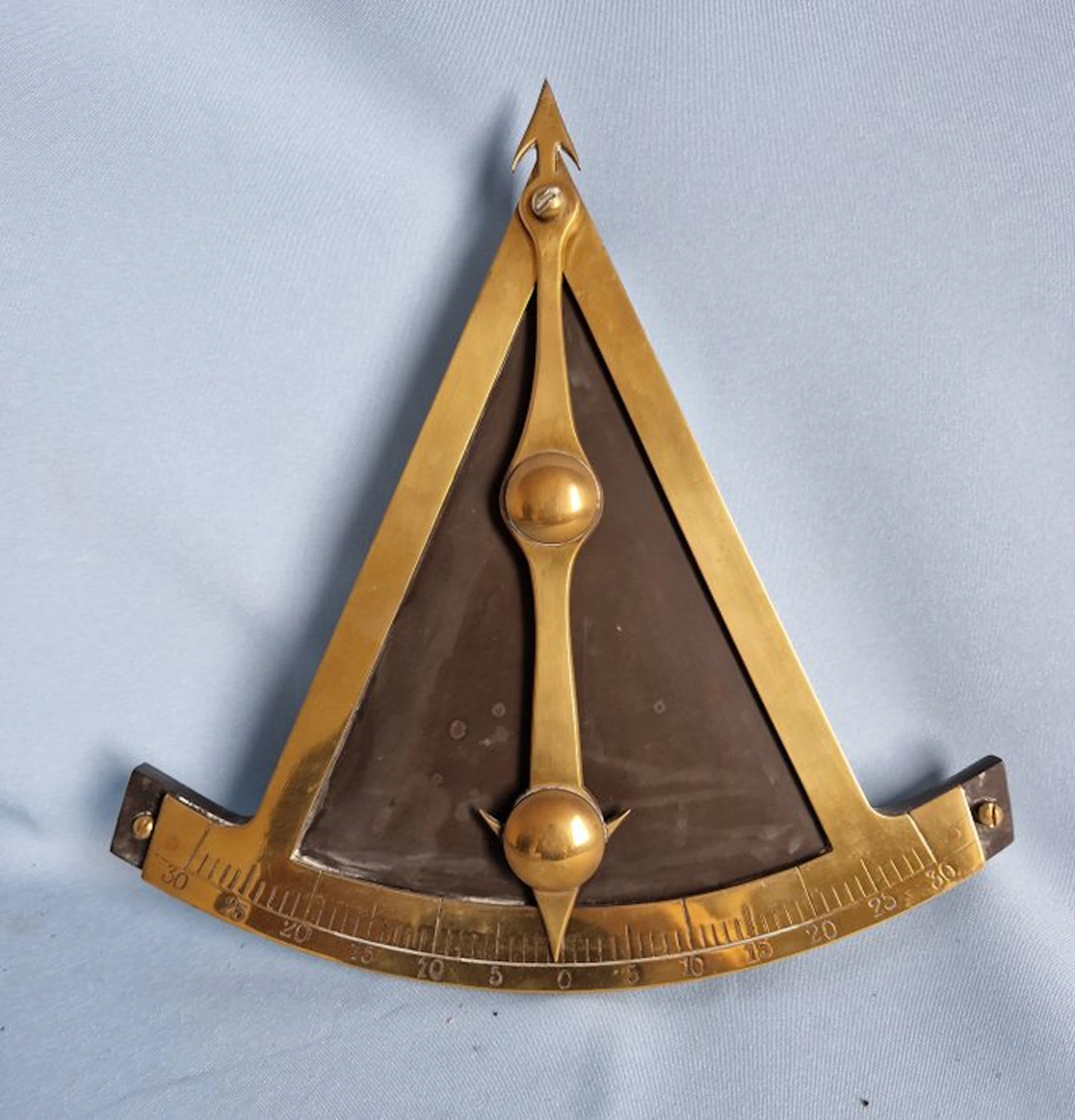 Marine clinometer - Brass - 1970-1980, 1950-1960, 1960-1970