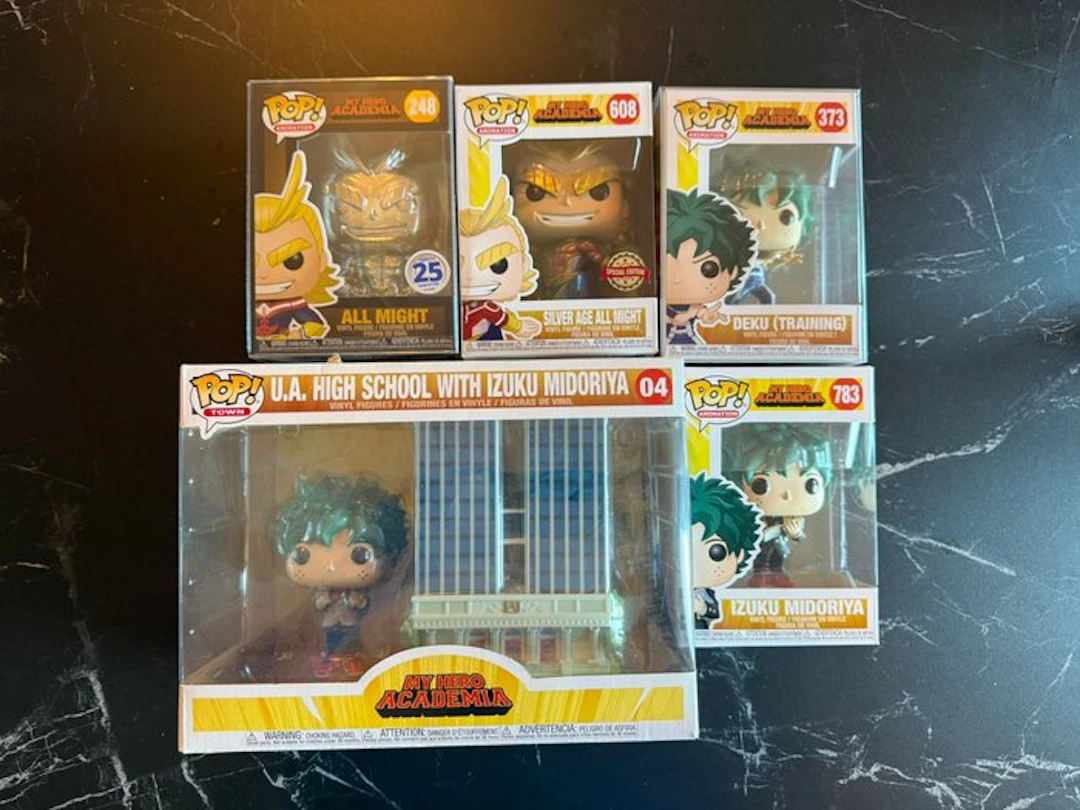 Funko - Funko Pop My Hero academia Lot: High School with Midoria