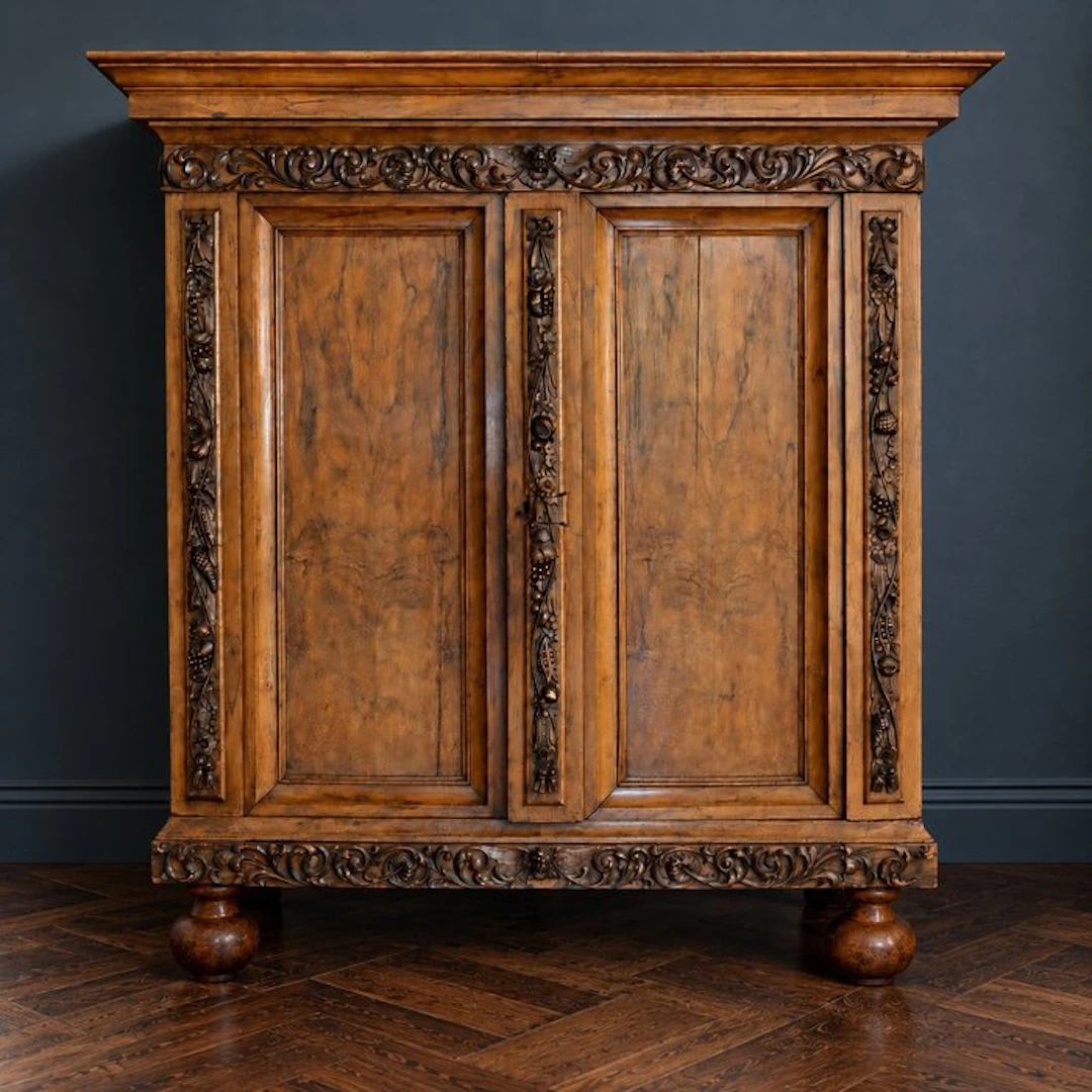 Cupboard - Rack cabinet. - Ivory