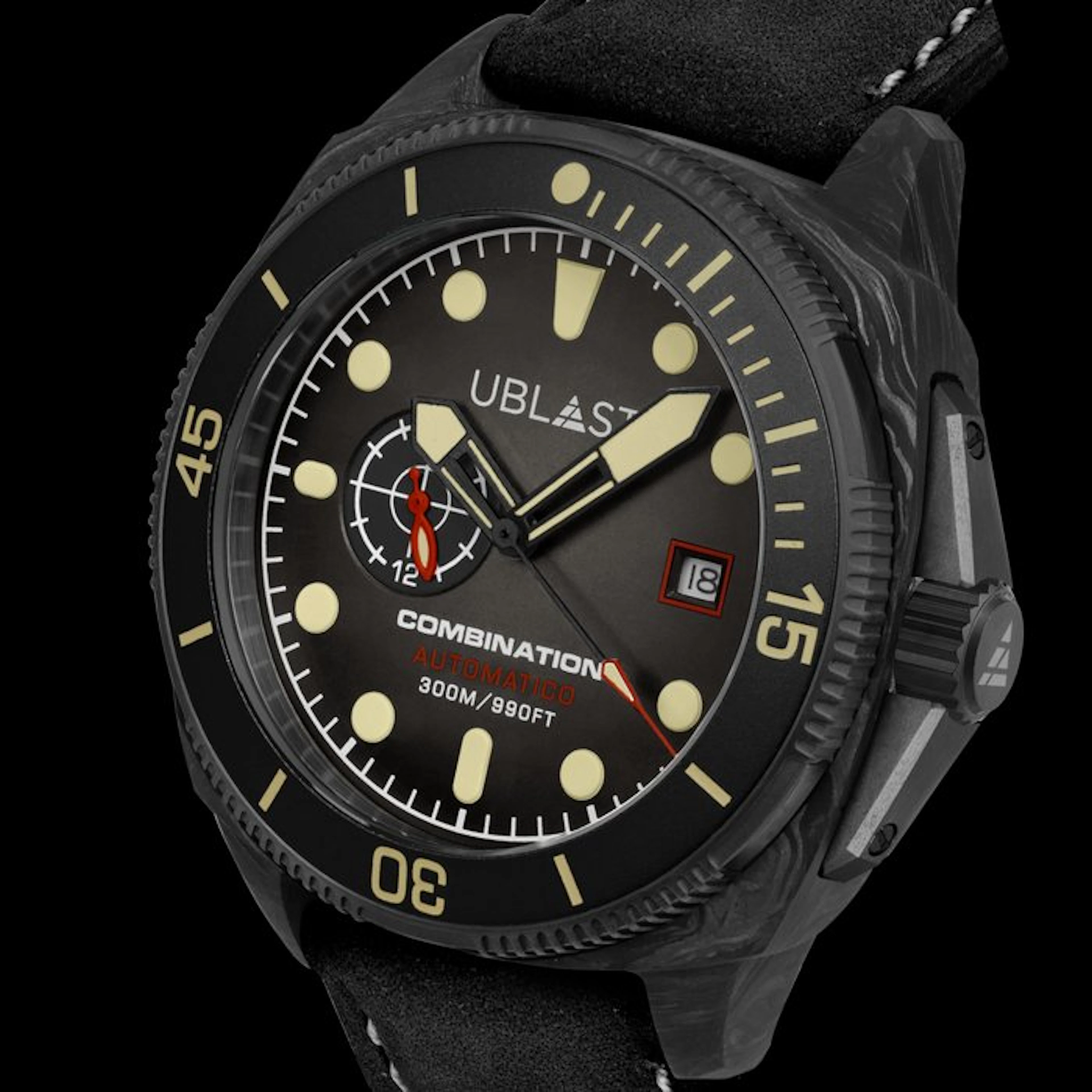 Ublast - Combination - Carbon & Titanium - No reserve...