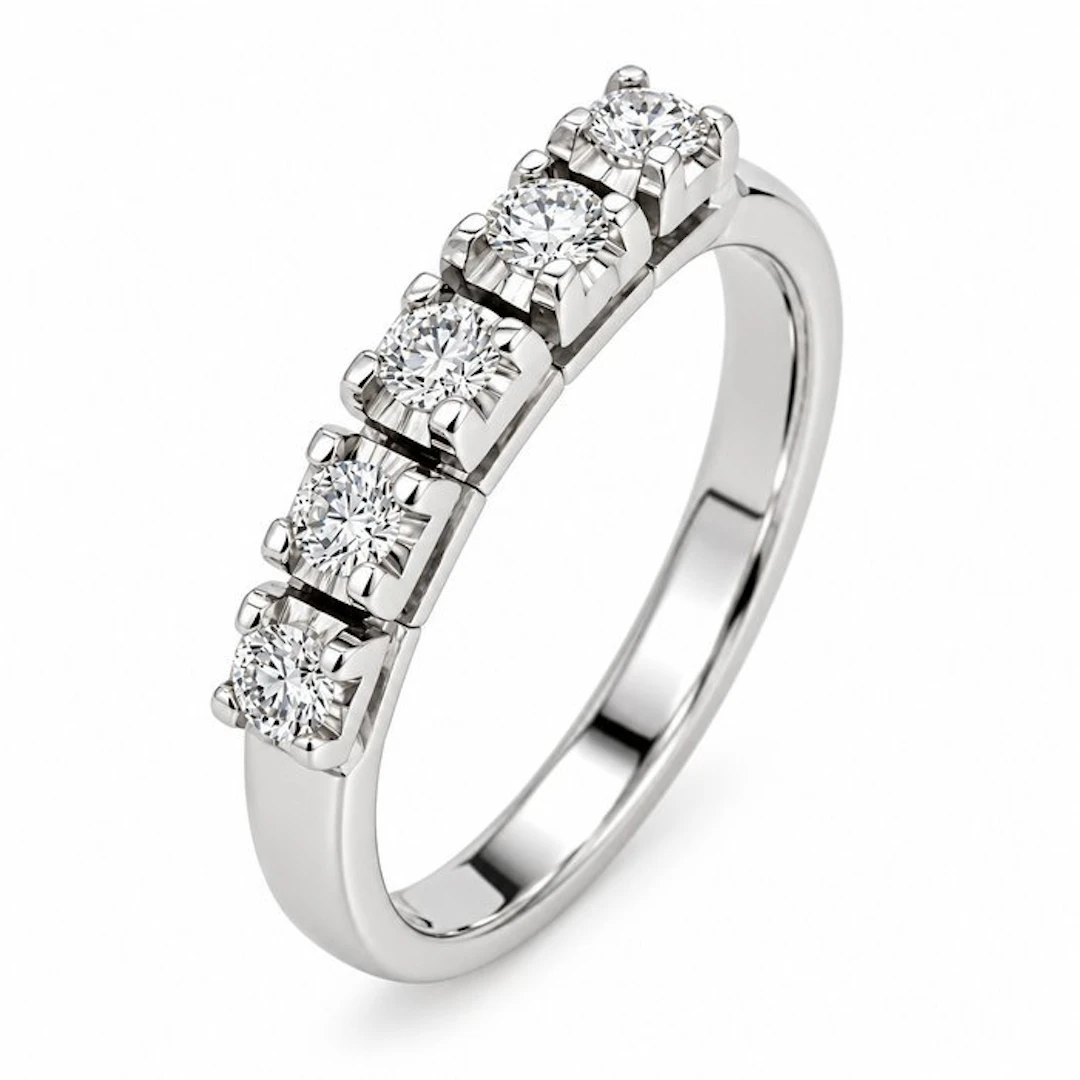 No reserve price - Ring - 18 kt