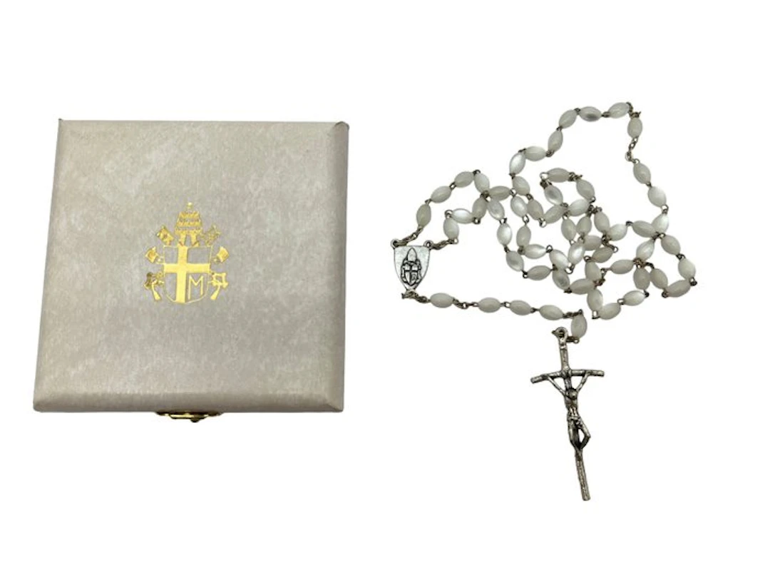 Rosary - Glass, Metal - 1970-1980