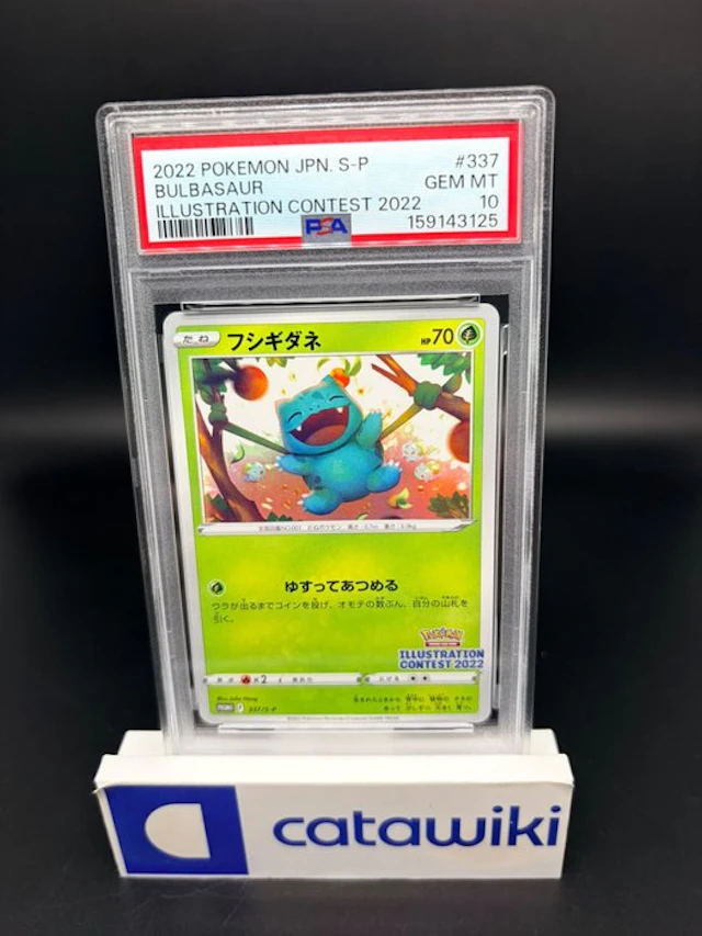 Pokémon - 1 Graded card - Bulbasaur - S-P 337 - PSA 10...