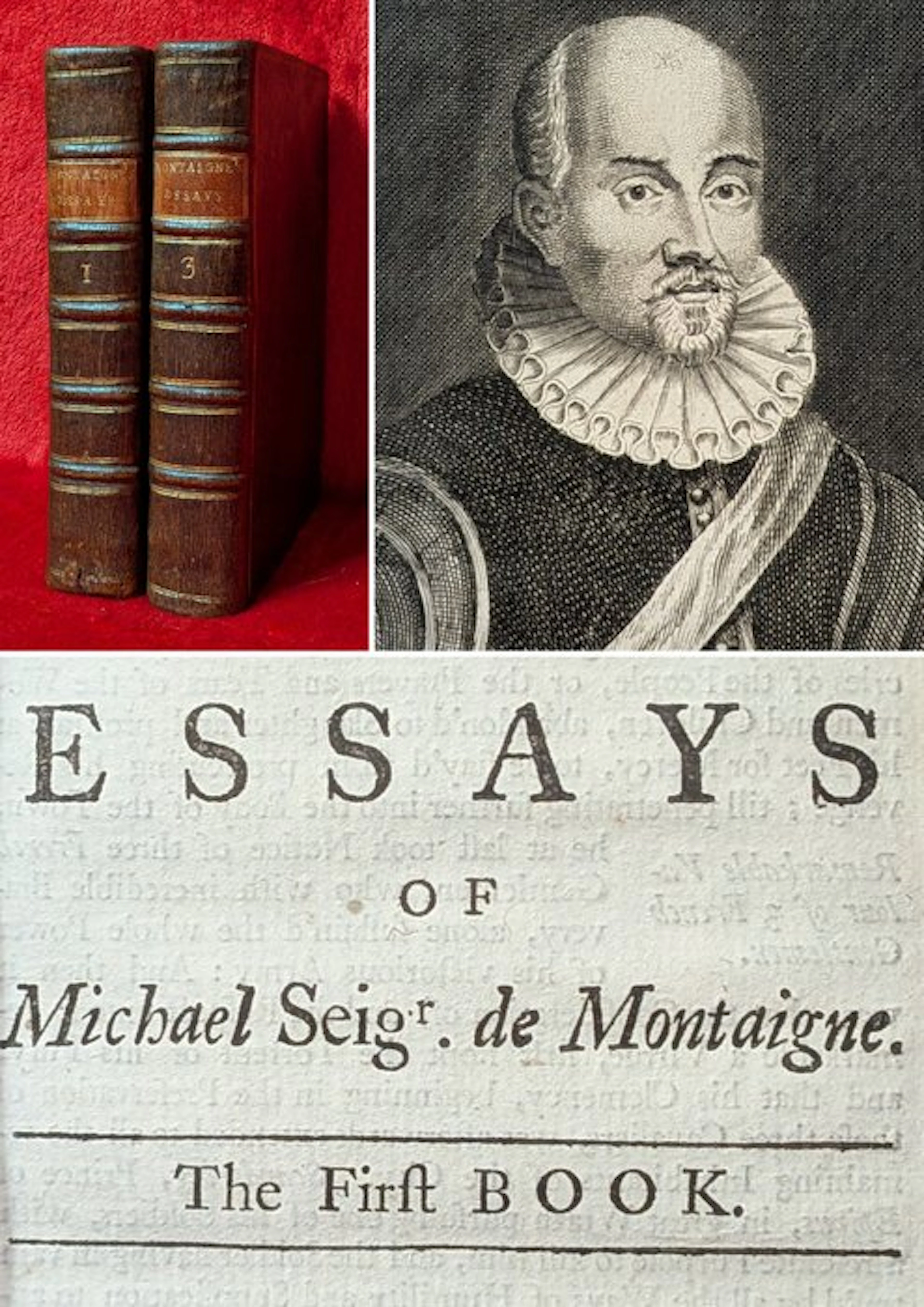 Michel de Montaigne / Traducido por Charles Cotton - Montaigne's Essays - 1738