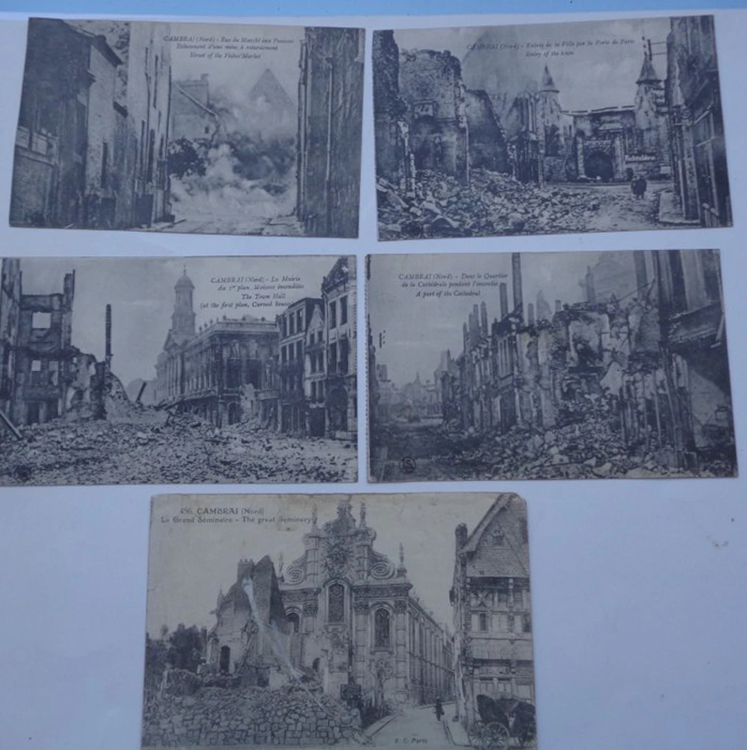 Belgium, France - Military - Cambrai-Ypres-Yser-Longwy...