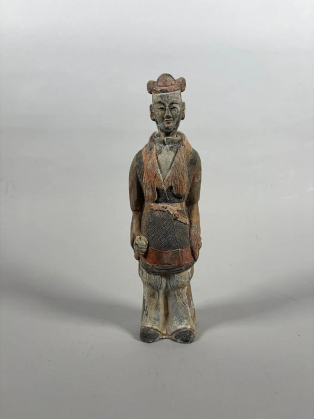 Ancient Chinese, Tang Dynasty Terracotta Mingqi - 26 cm