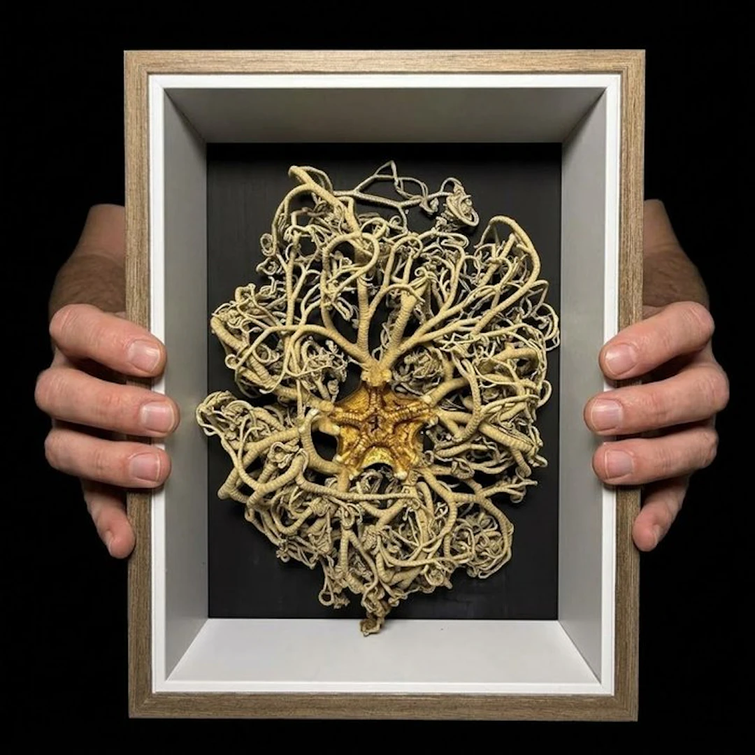 Magnificent Basket Star Specimen (Gorgonocephalidae)...