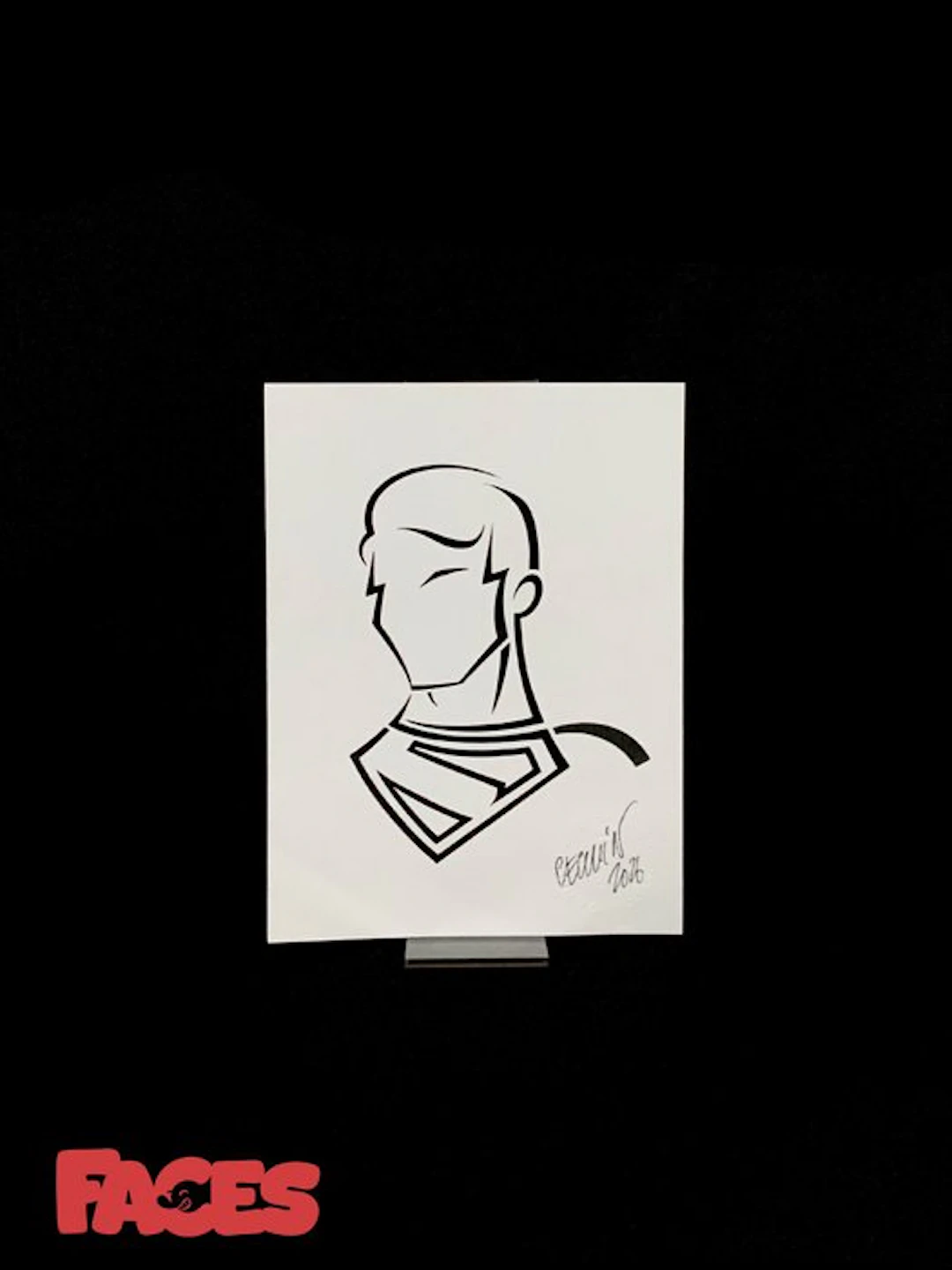 Cecchin Federico - 1 Print - Faces - Superman - 2026