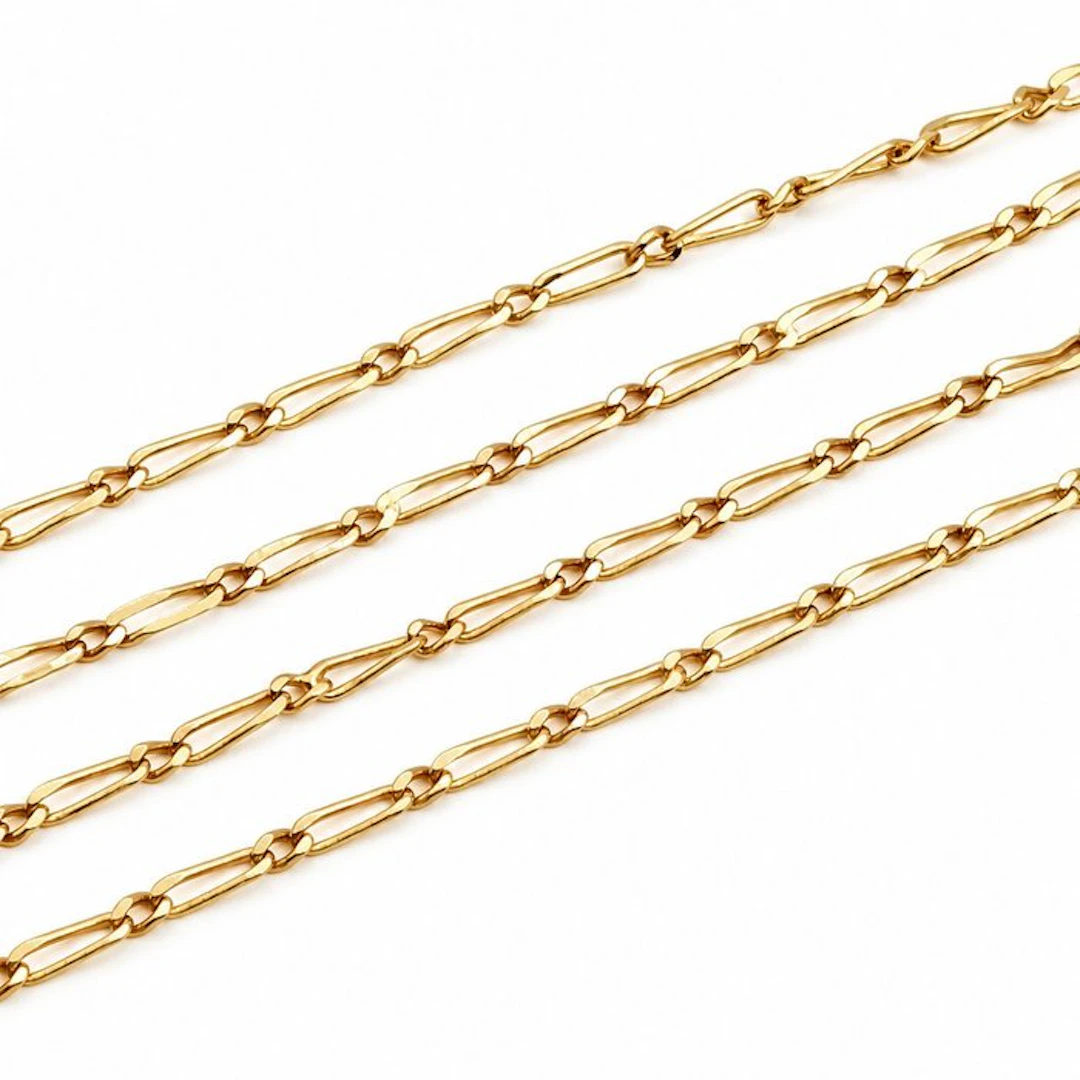 No reserve price - Necklace - 18 kt. Yellow gold - Made in Italy - Handmade