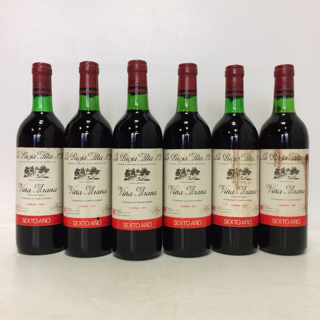 1970 La Rioja Alta, Viña Arana Sexto Año - Rioja - 6 Bottles (0.75L)