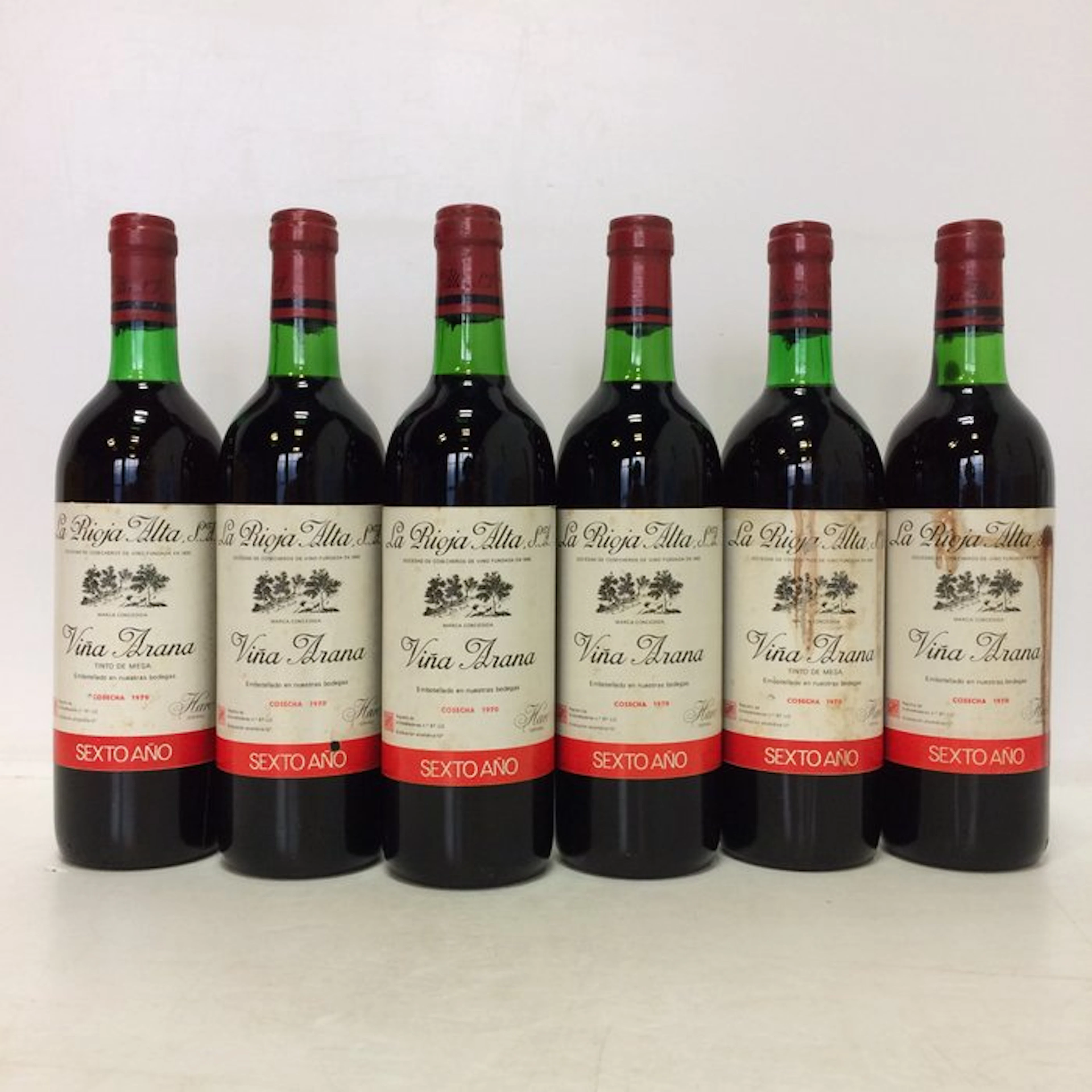1970 La Rioja Alta, Viña Arana Sexto Año - Rioja - 6 Bottles (0.75L)