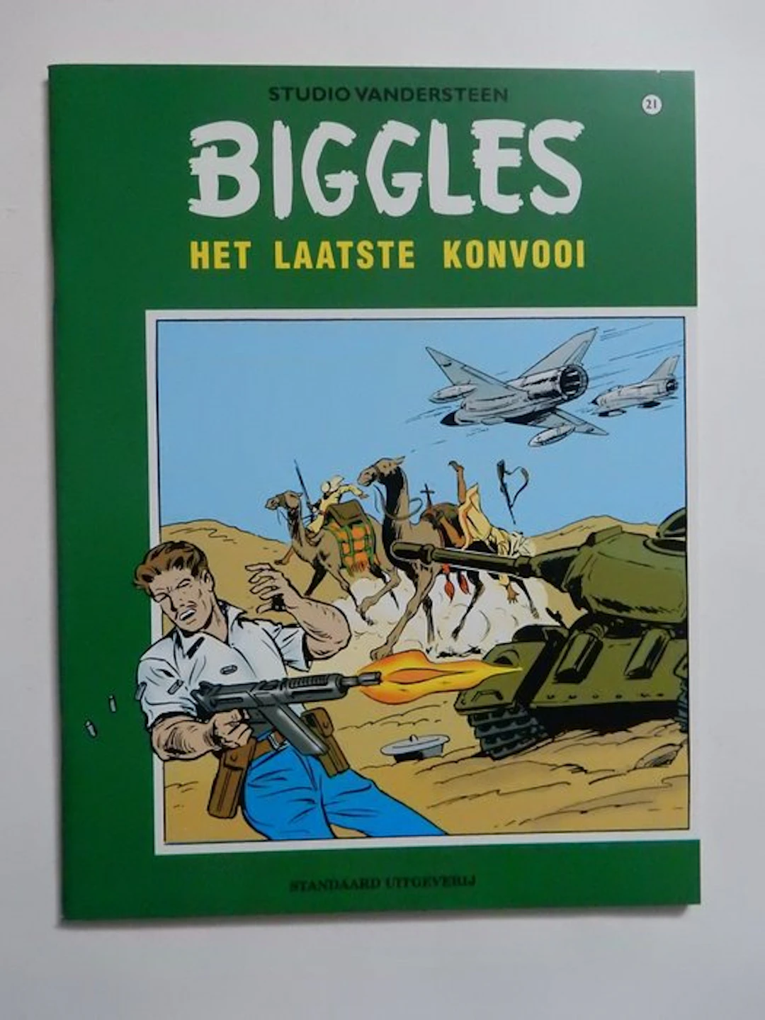 Biggles 21 - Het laatste konvooi - 1 Album - First edition - 1998