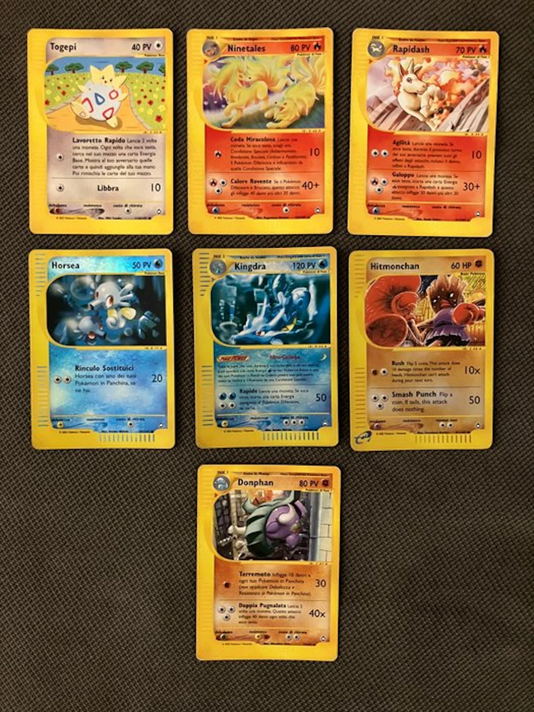 Pokémon - 7 Mixed collection - WOTC - Aquapolis