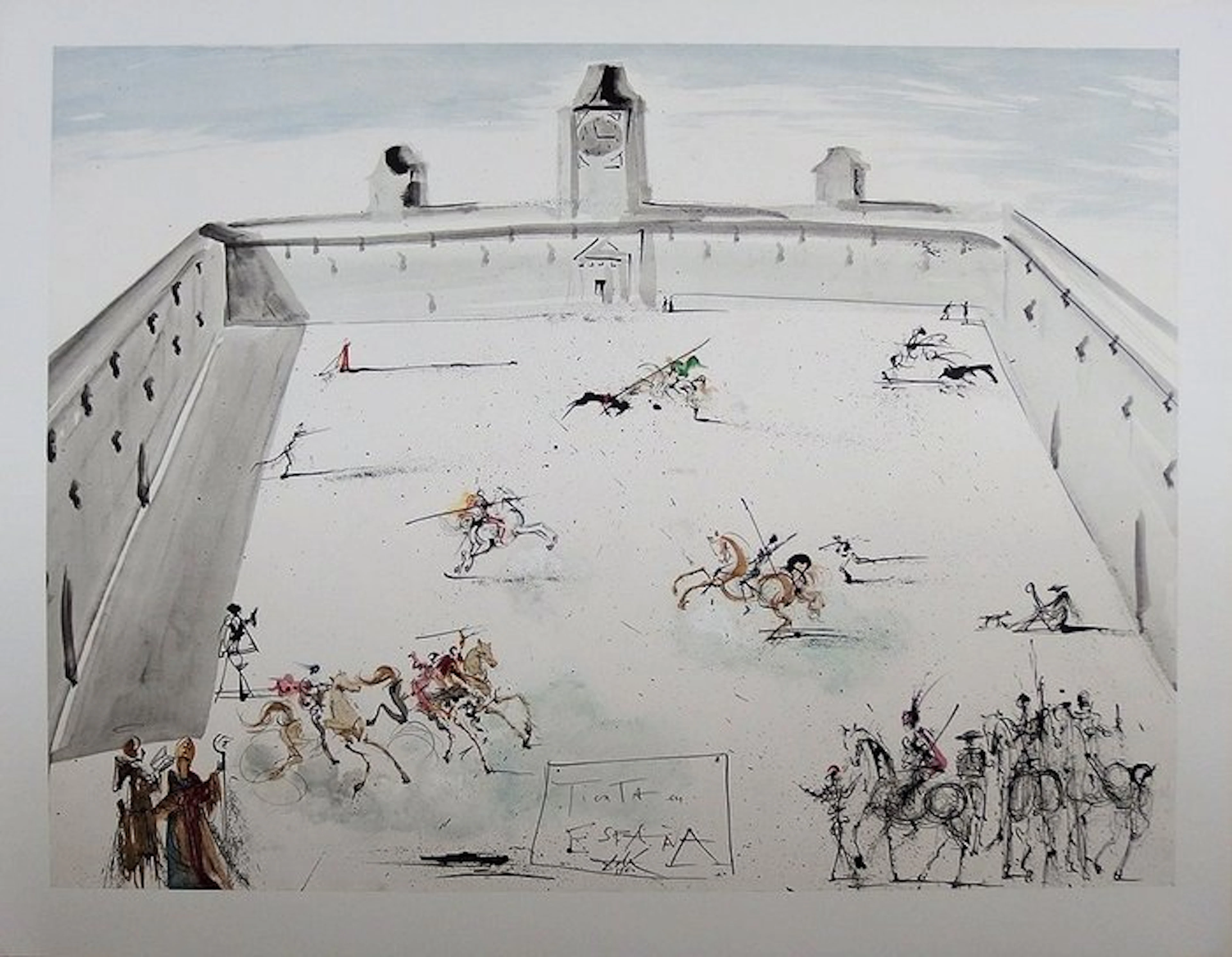 Salvador Dali (1904-1989) - Tienta en España